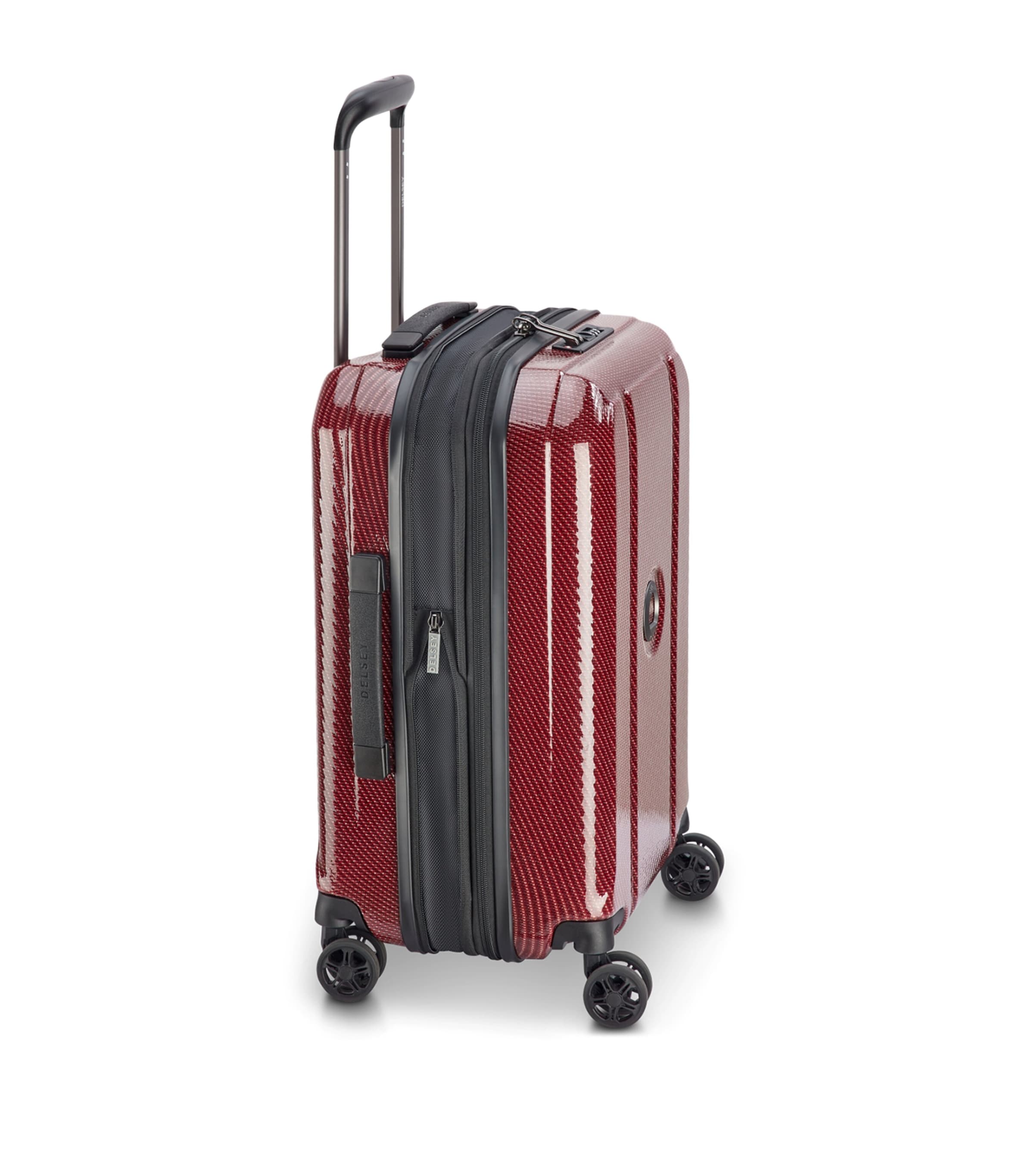 Delsey Helium Ultimate Spinner Cabin Suitcase (55cm) Burgundy Image 8