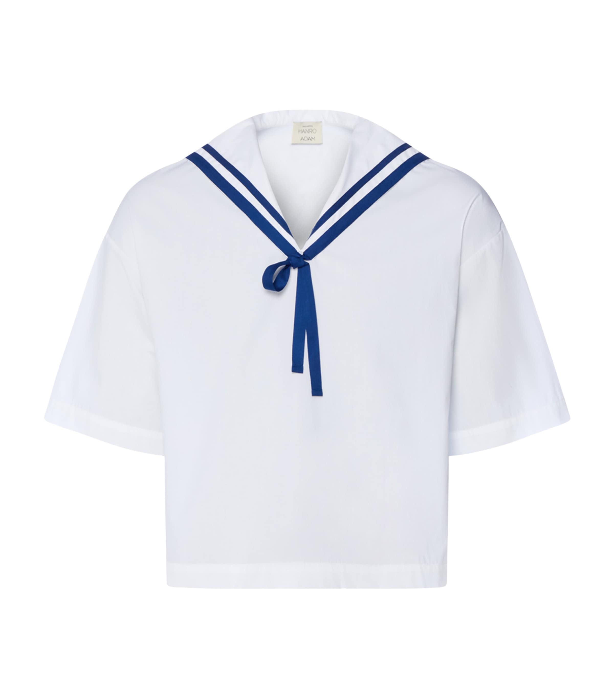 Hanro Womens x Charlotte Adam Cotton Blouse White Image 1