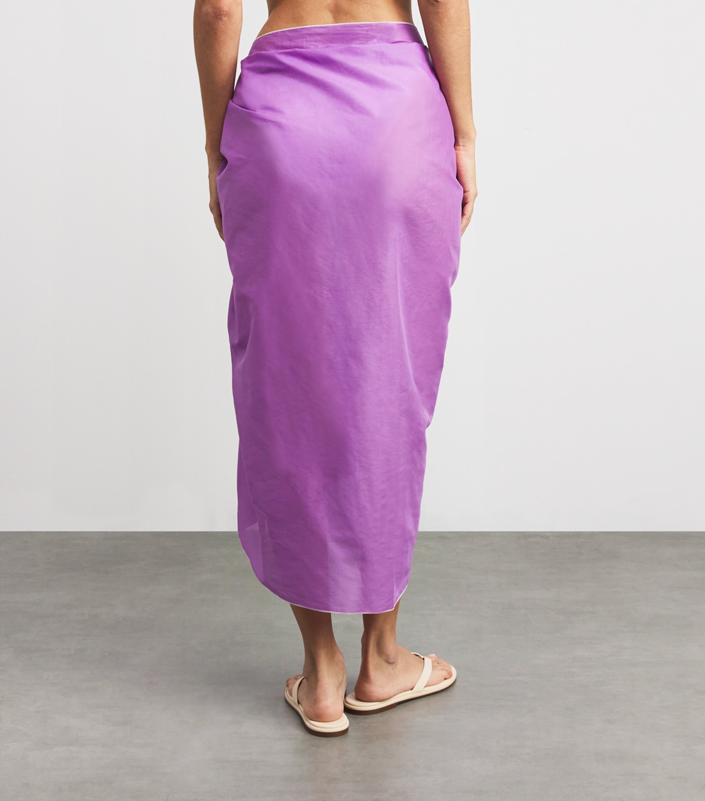 Cotton Cabine Sarong LILAS Image 3