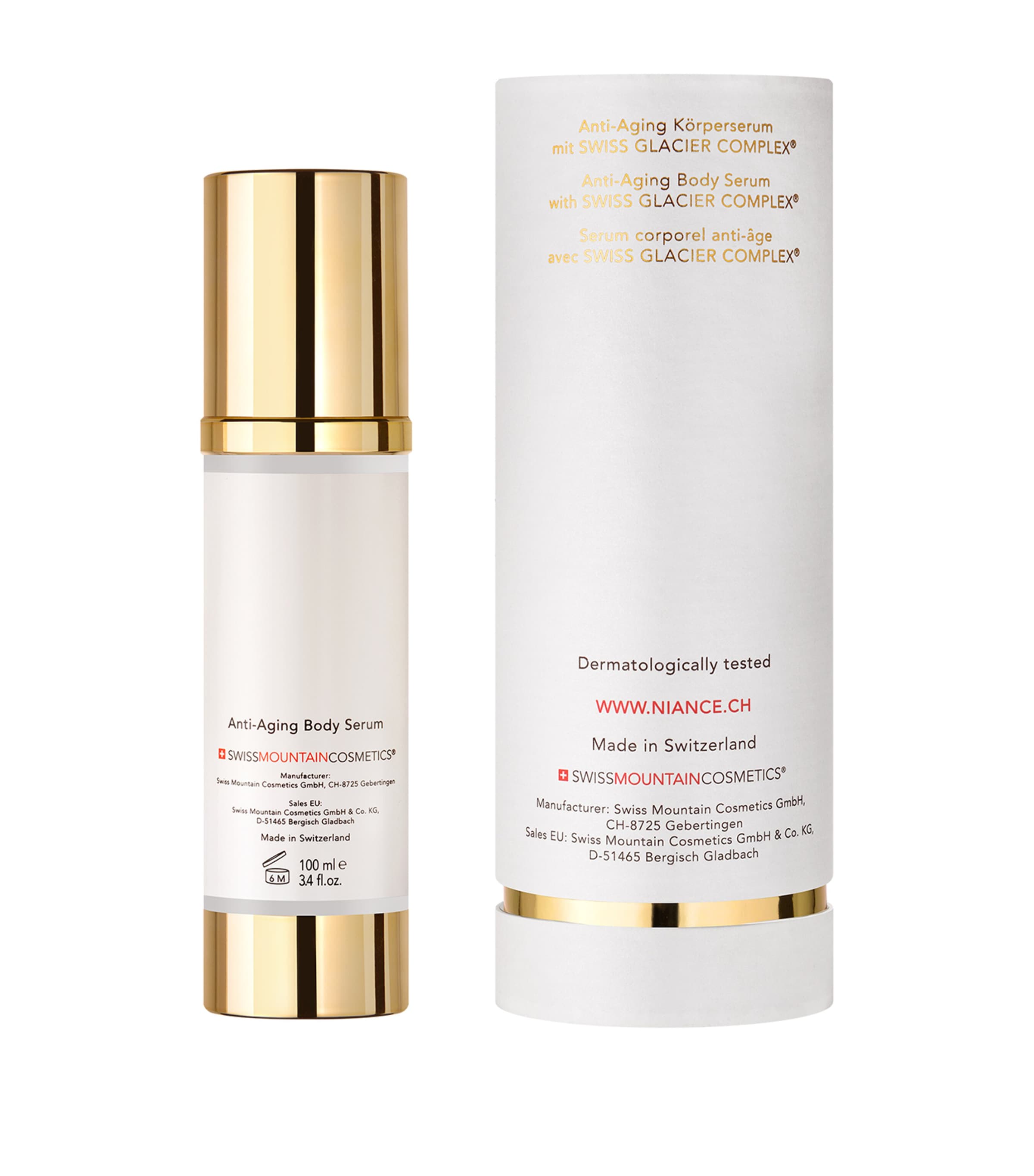 NIANCE SWITZERLAND Premium Glacier Body Serum RE-SHAPE (100ml) Image 5