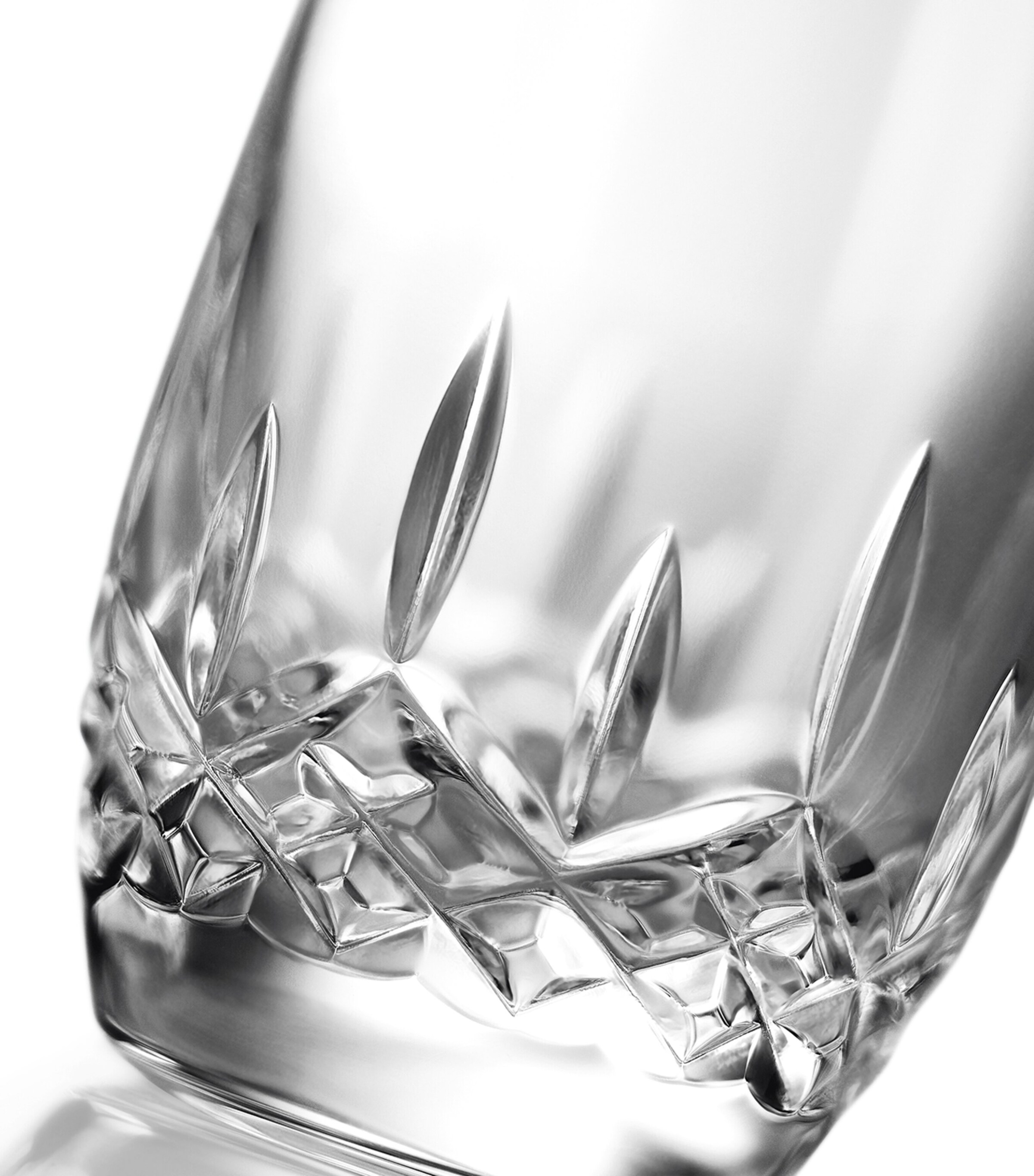 Set of 2 Lismore Essence Shot Glasses (90ml) CLEAR Image 2