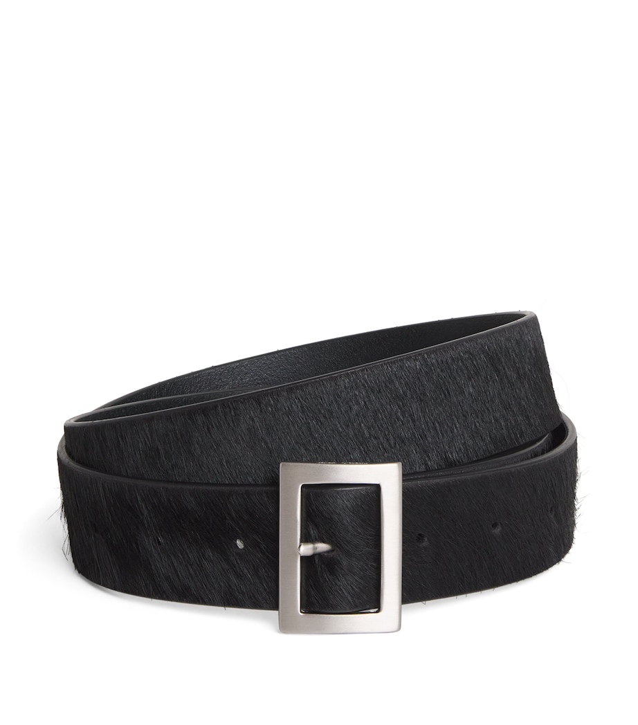 Cowhide Stooges Belt BLACK Image 1