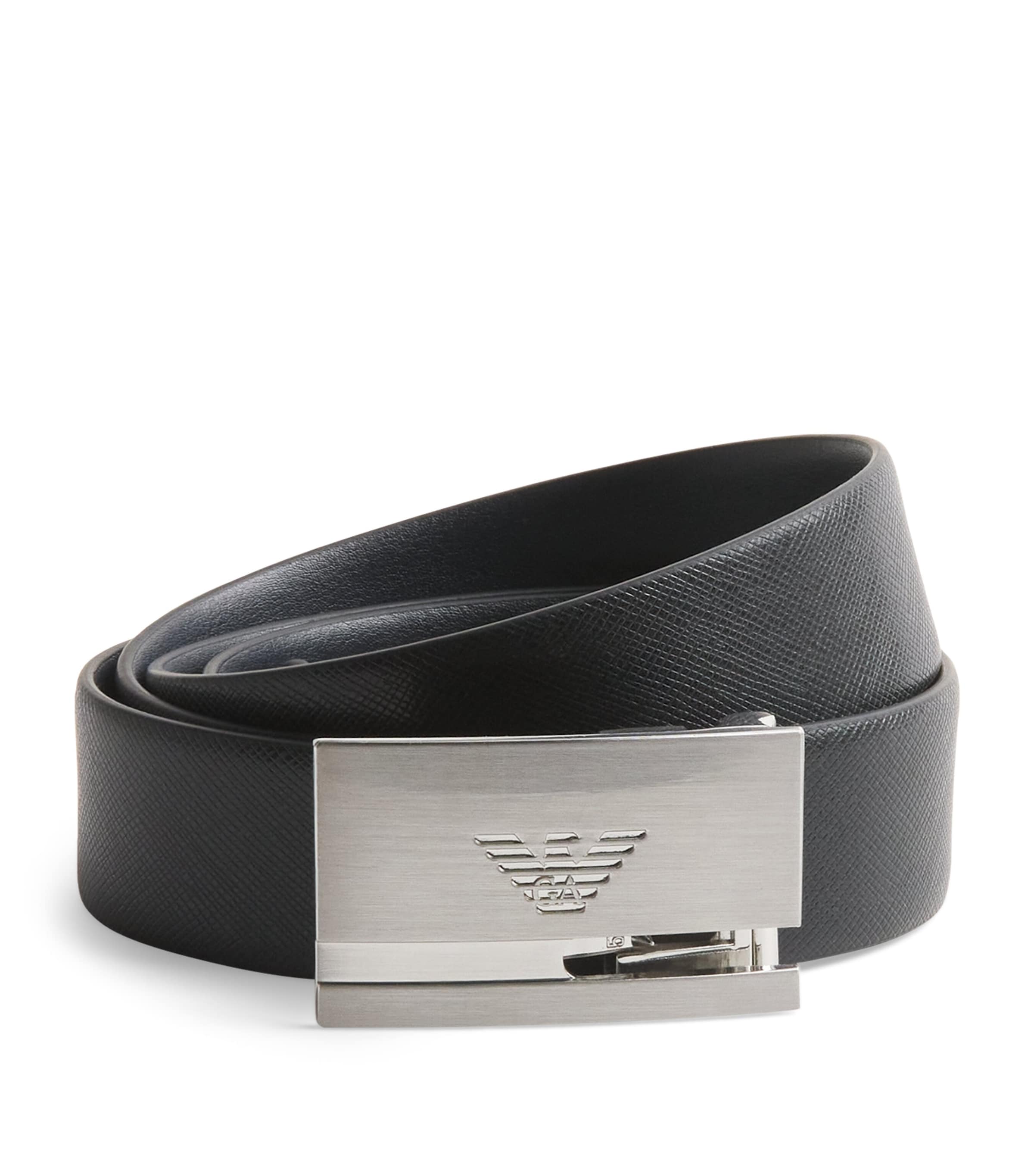 Emporio Armani Leather Belt Gift Set Harrods US