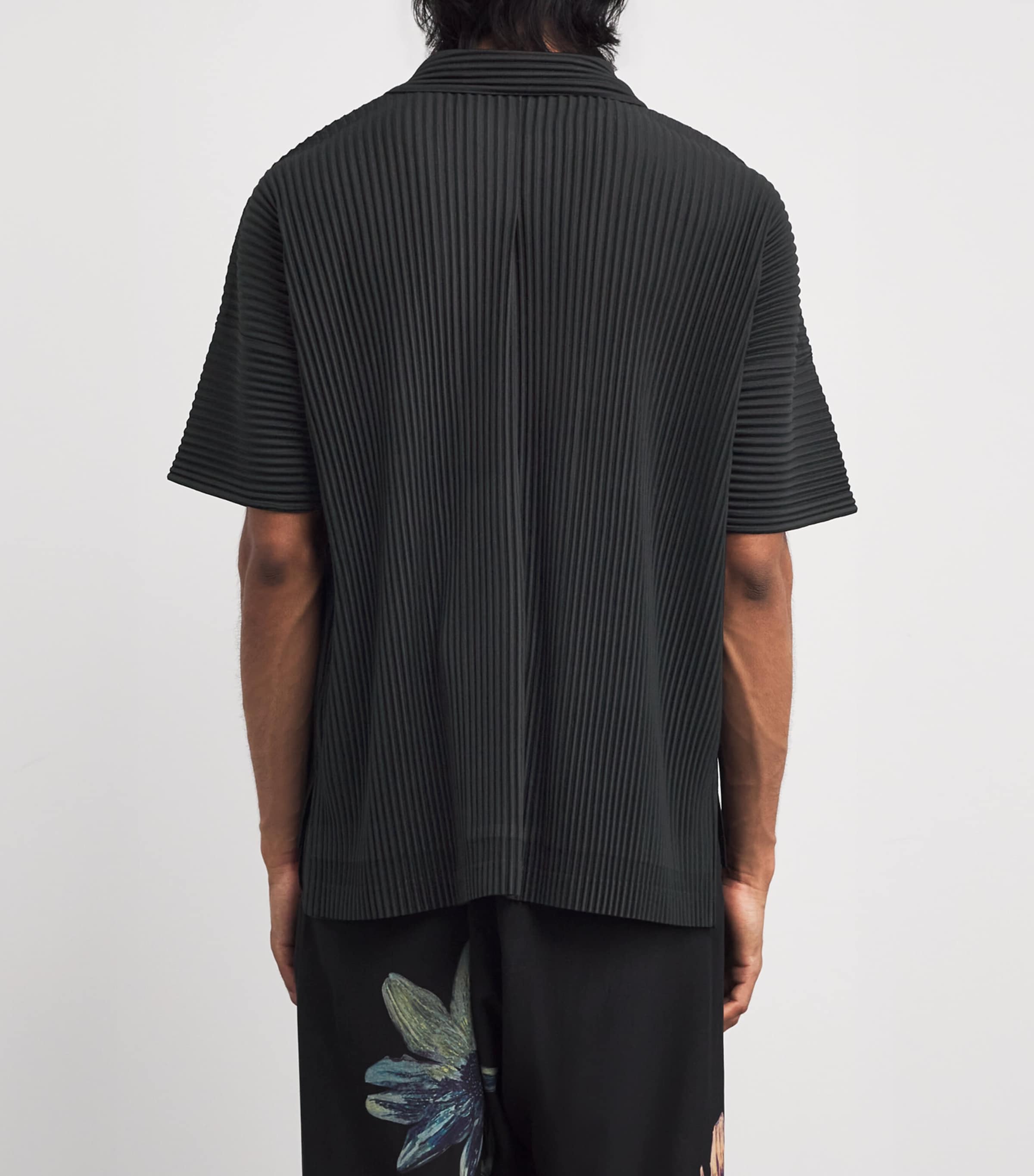 Homme Plissé Issey Miyake Pleated Polo Shirt | Harrods US