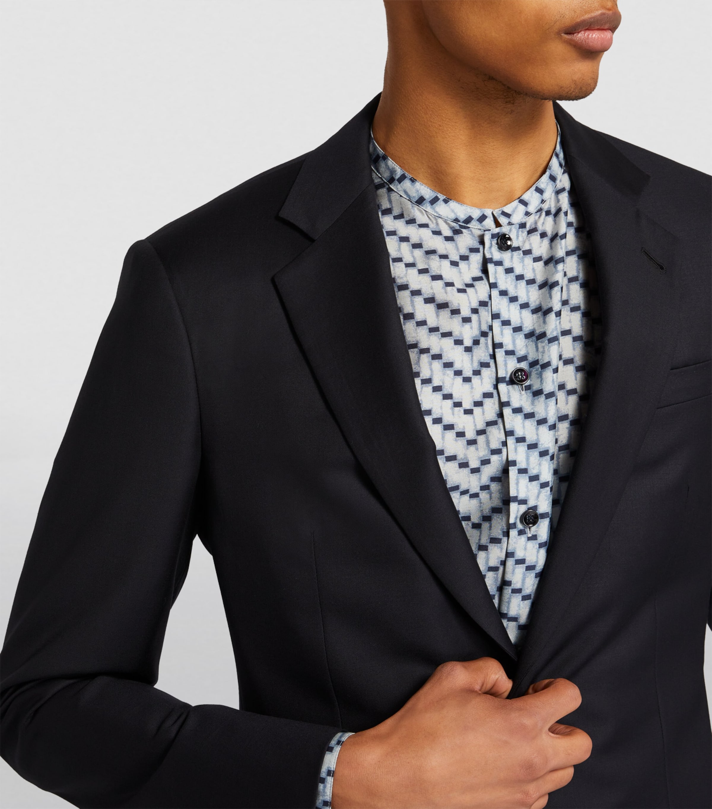 Wool-Cashmere Two-Piece Suit UBUV Image 8