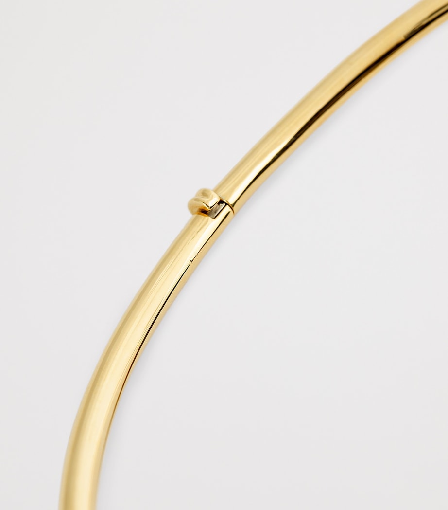 Yellow Gold 3.0 Plié Collar Necklace YELLOW GOLD Image 5