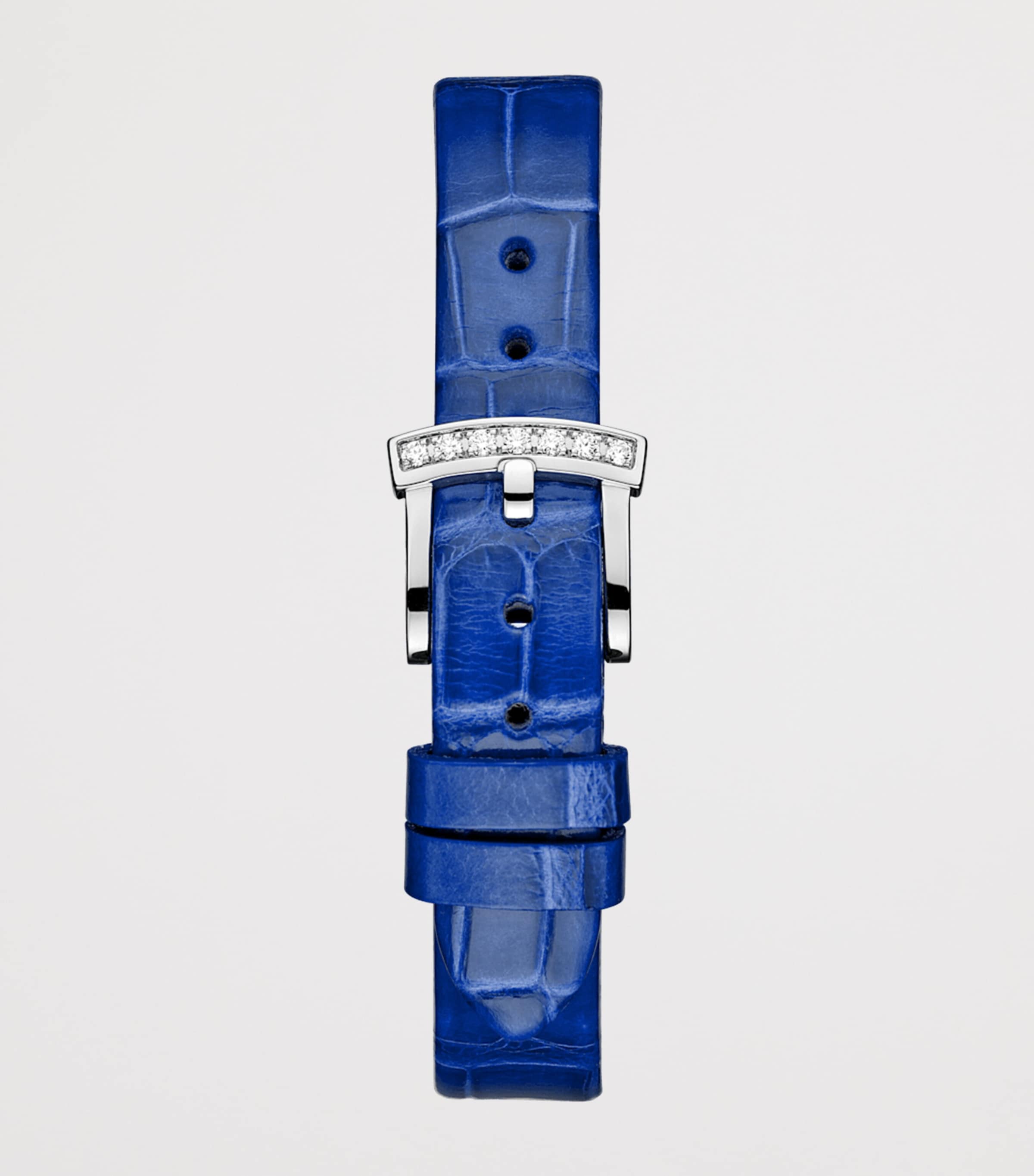 White Gold, Diamond and Agate L'Heure du Diamant Watch 26mm 18K WHITE GOLD Image 4