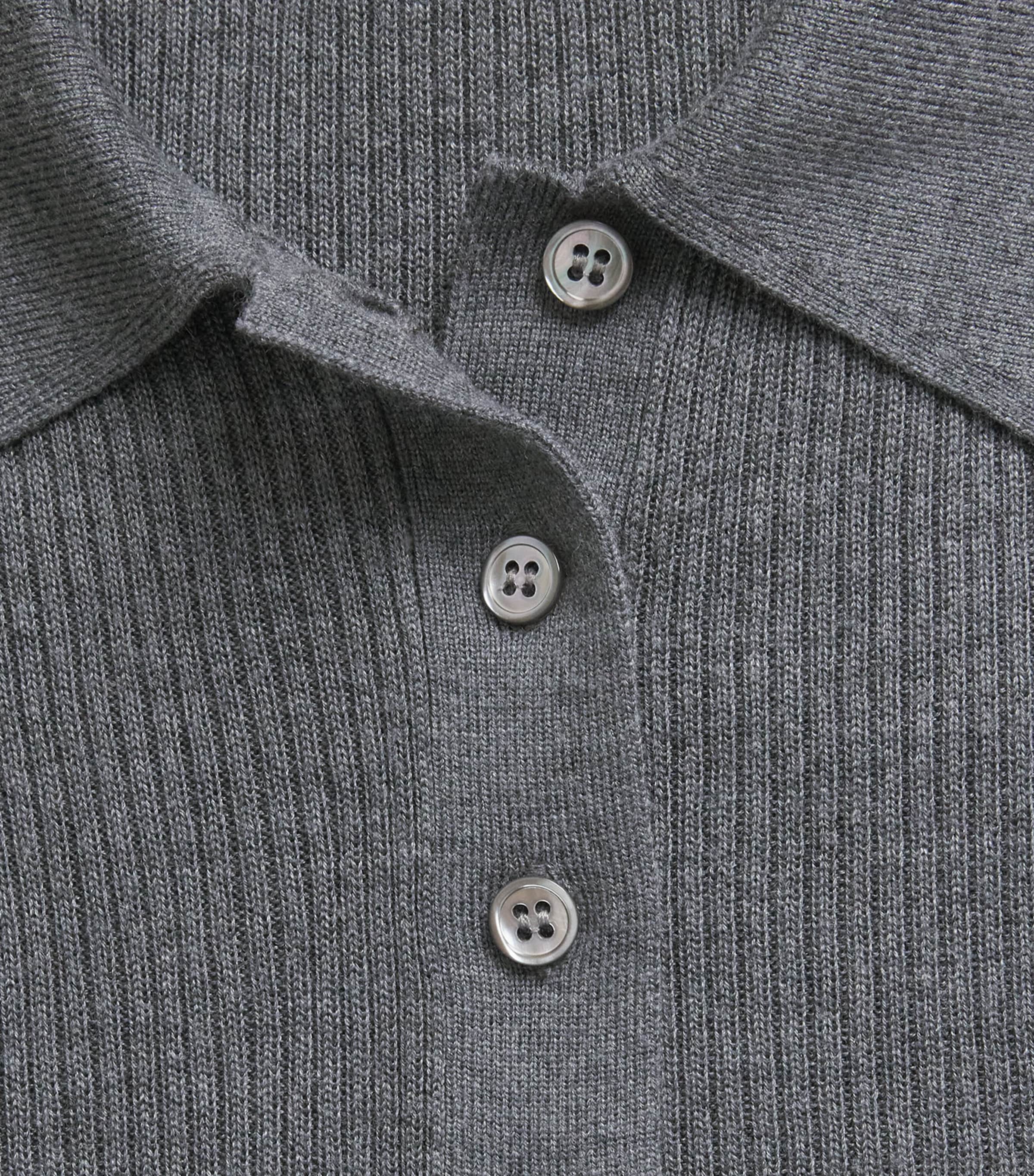 Almada Label Womens Wool-Silk-Cashmere Jules Top Grey Image 6