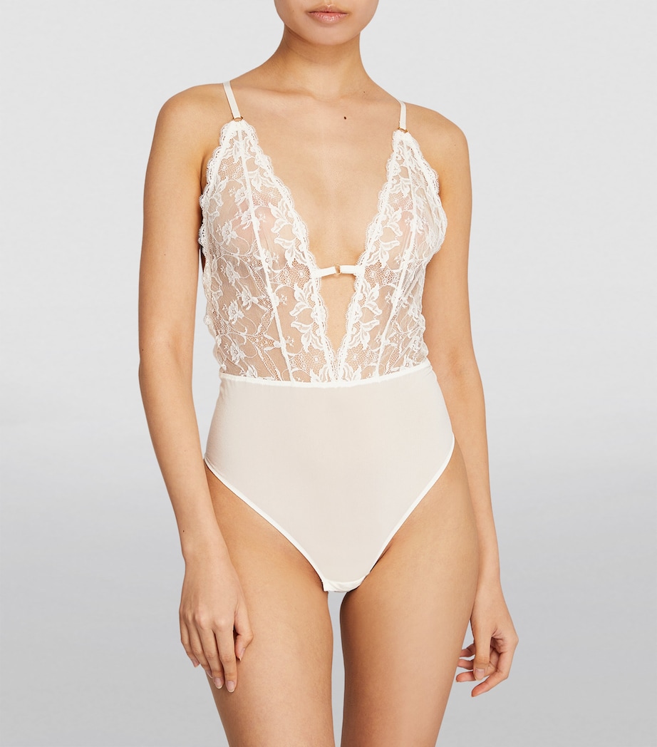 Aubade Womens Kiss of Love Bodysuit Opale Image 2