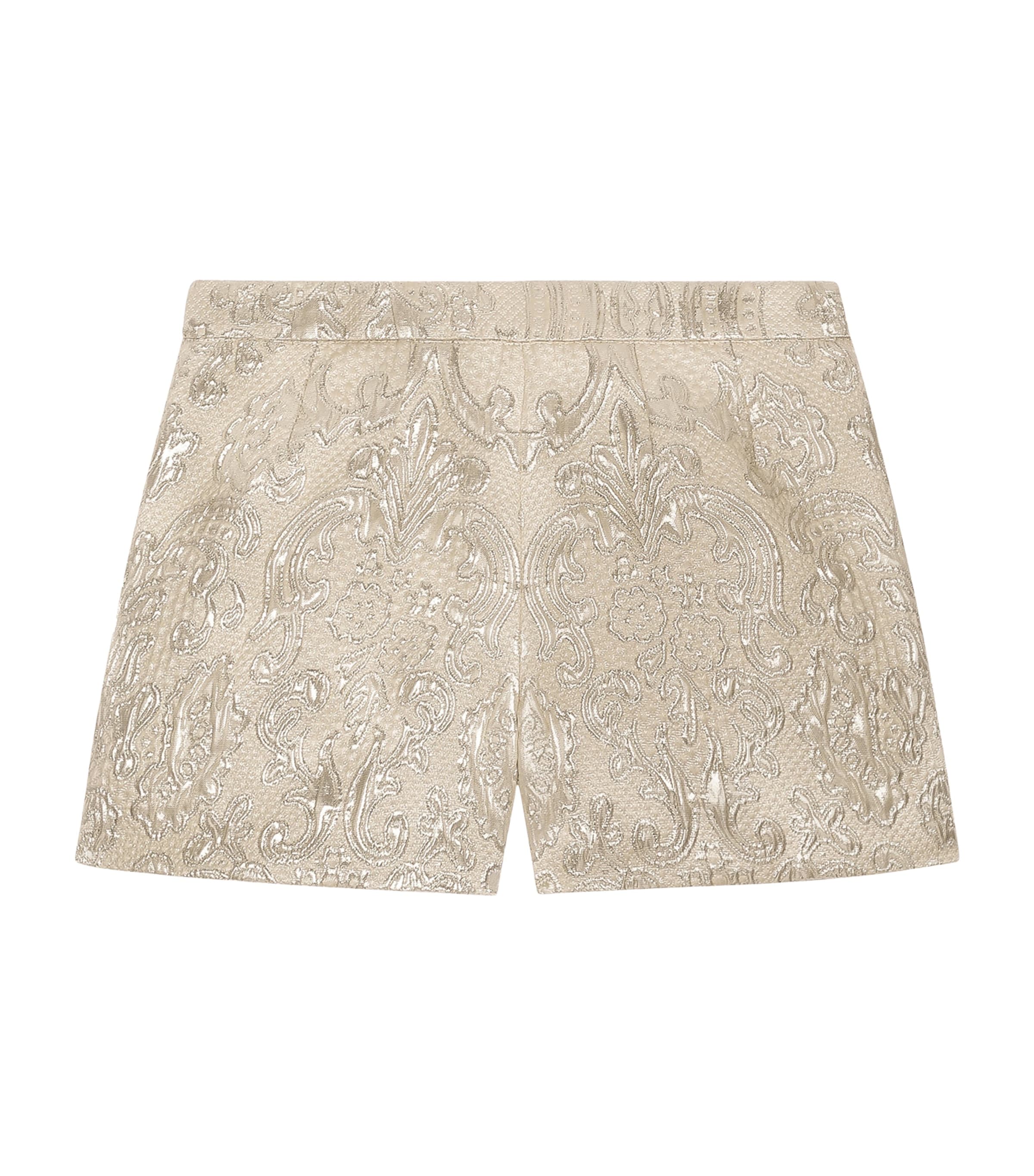 Brocade Shorts (2-6 Years) S0997-GOLD Image 2
