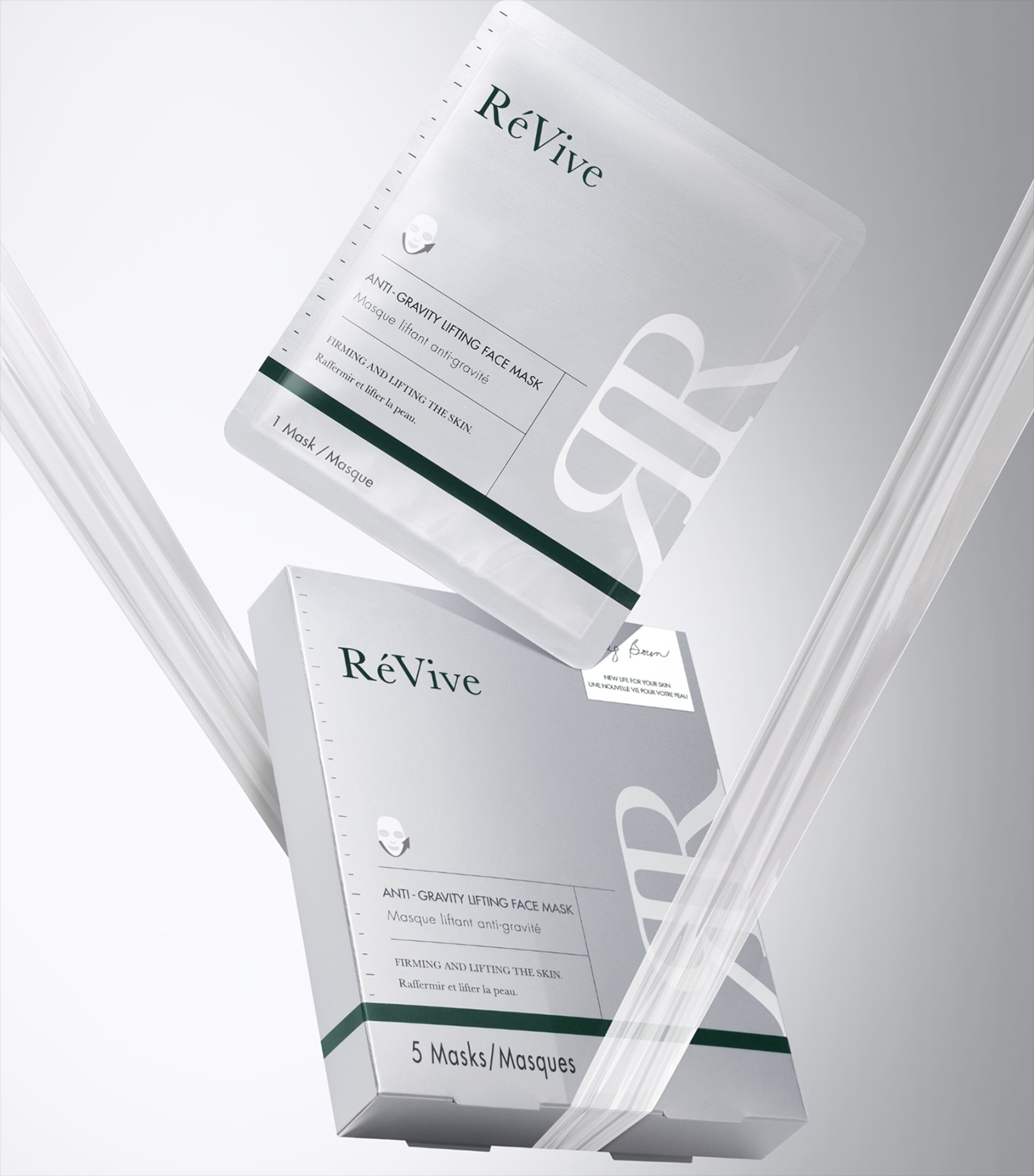 Anti-Gravity Lifting Face Mask (Pack of 5) NO COLOUR Image 3