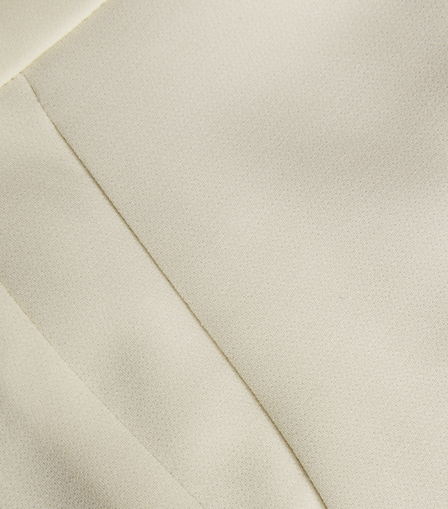 Treeca Tailored Crop Trousers Y0C RICE Image 5