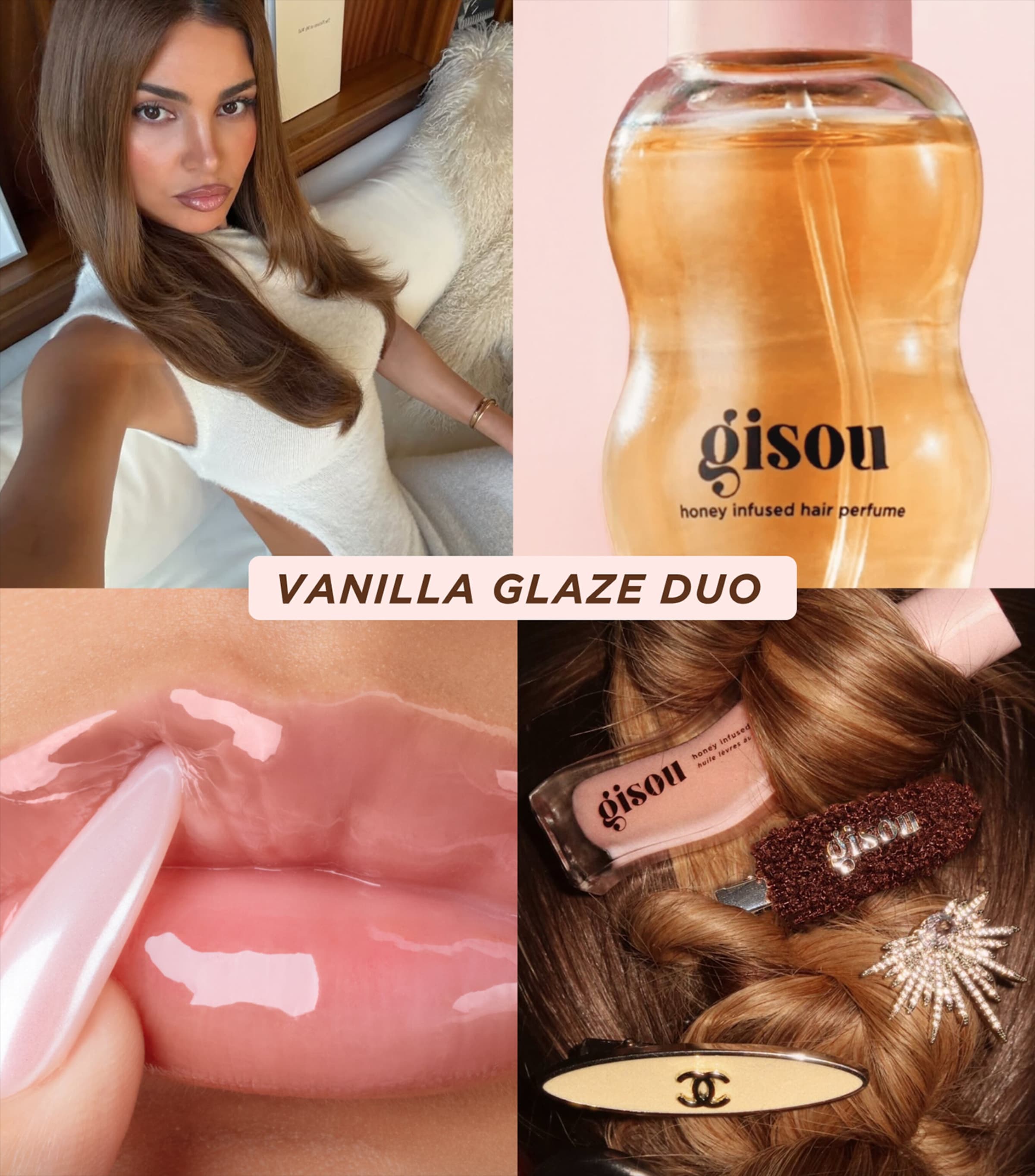 Honey-Infused Vanilla Glaze Hair Perfume (15ml) NO COLOUR Image 6