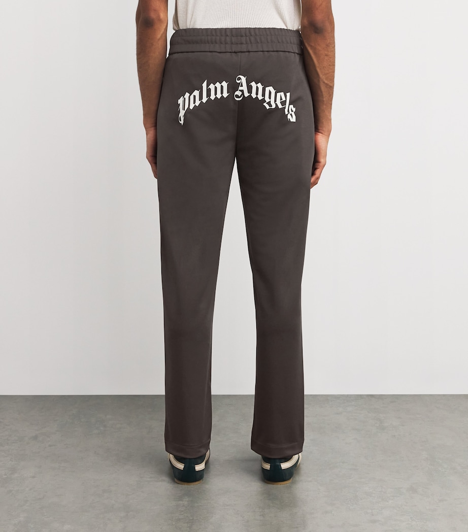 Palm Angels Mens Logo Track Trousers Vintage Black Image 4