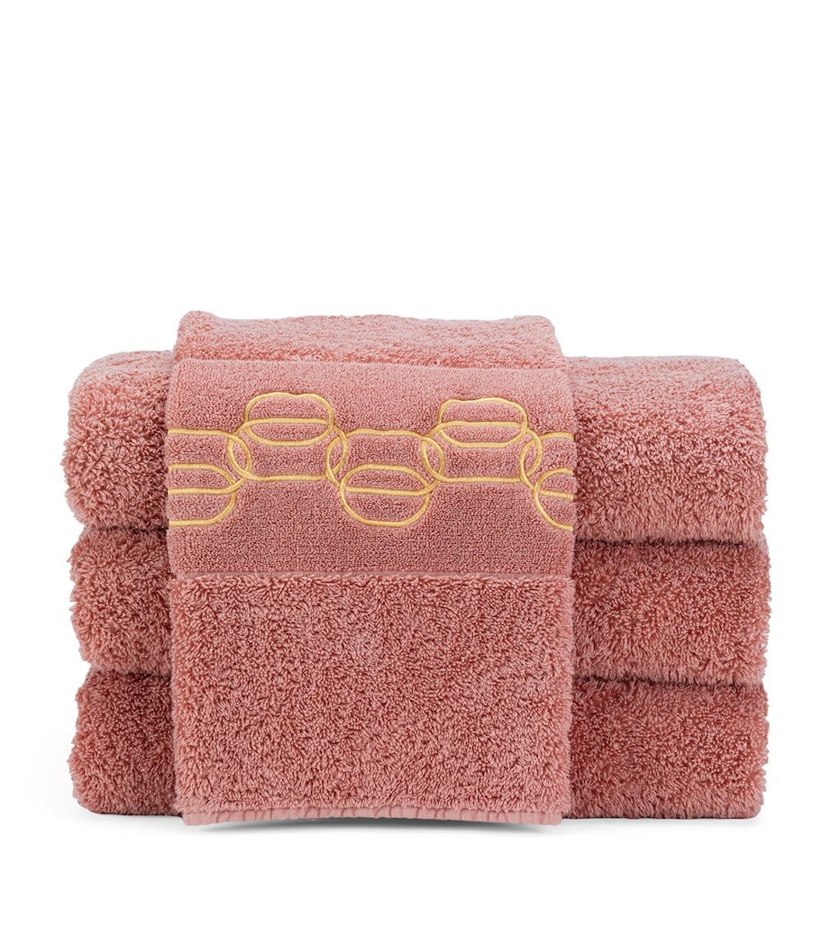 Egyptian Cotton Palacio Guest Towel (40cm x 75cm) 515 ROSETTE Image 1
