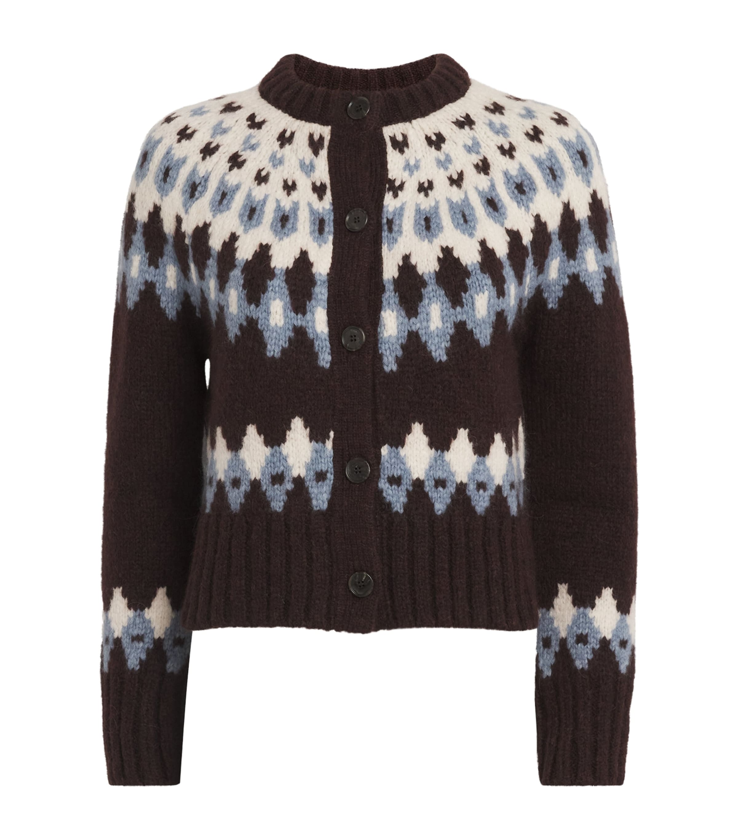 Veronica Beard Fair Isle Christina Cardigan