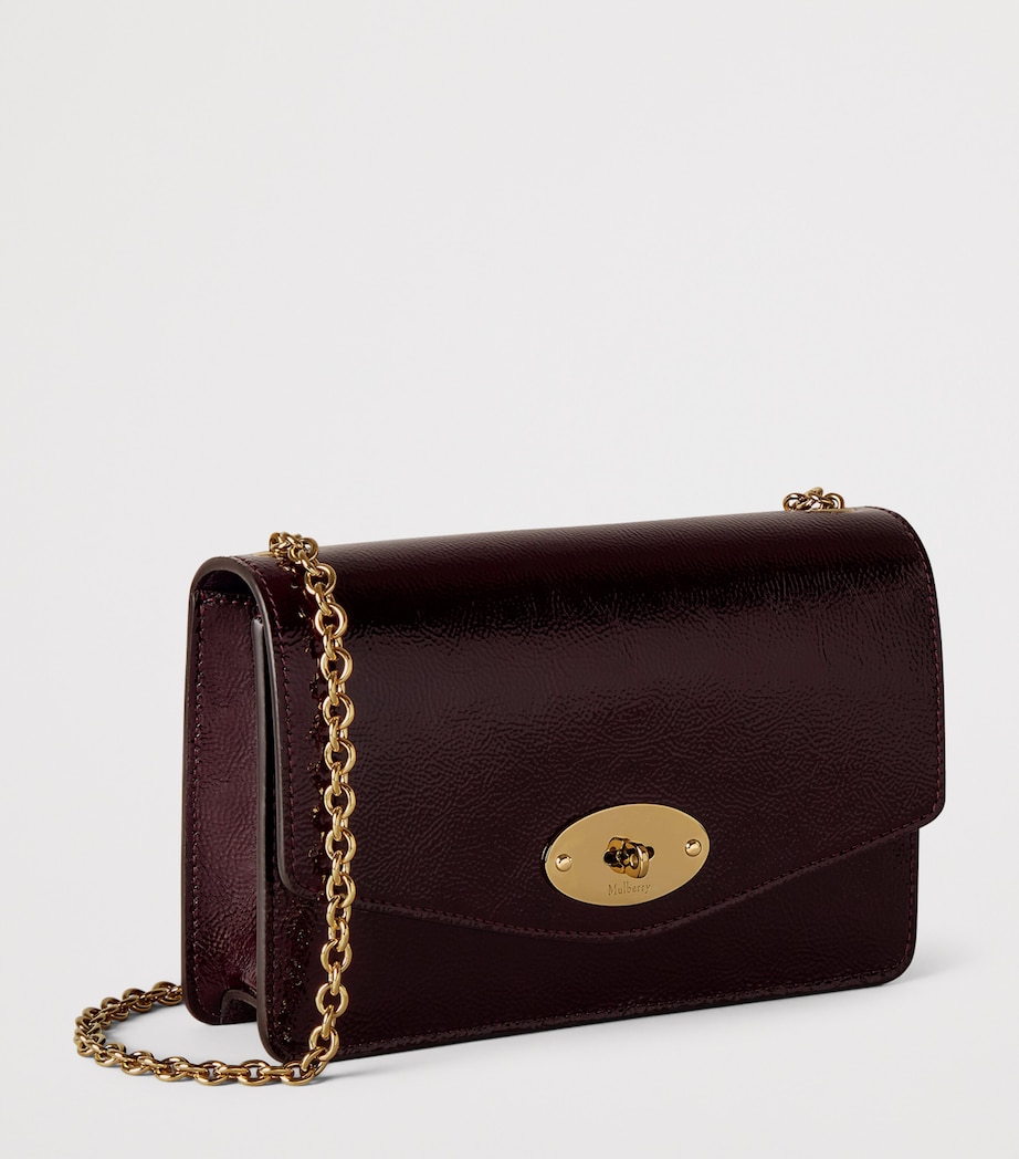 Small Leather Darley Shoulder Bag DEEP AUBERGINE Image 2
