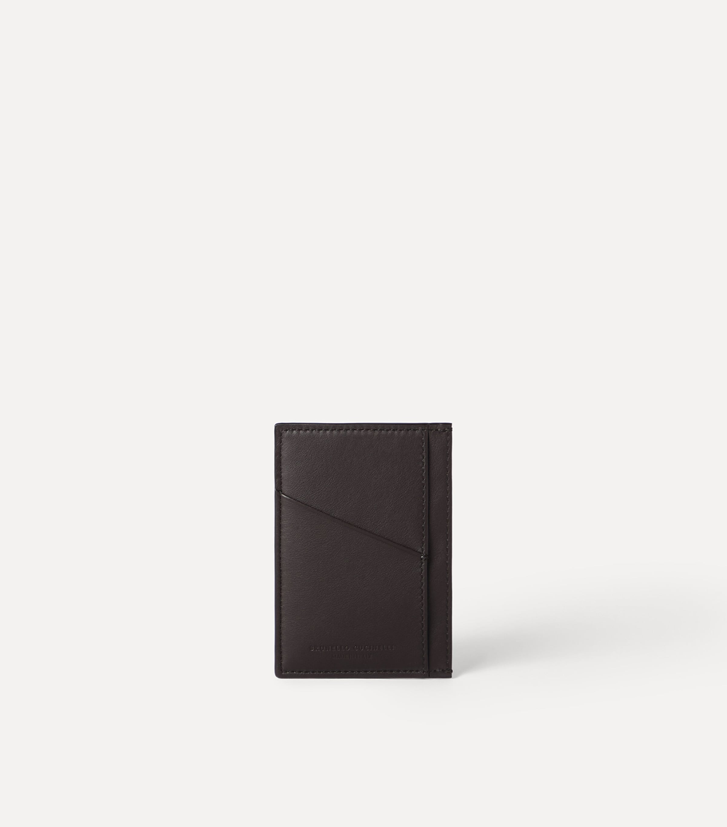 Brunello Cucinelli Leather Card Holder Image 3