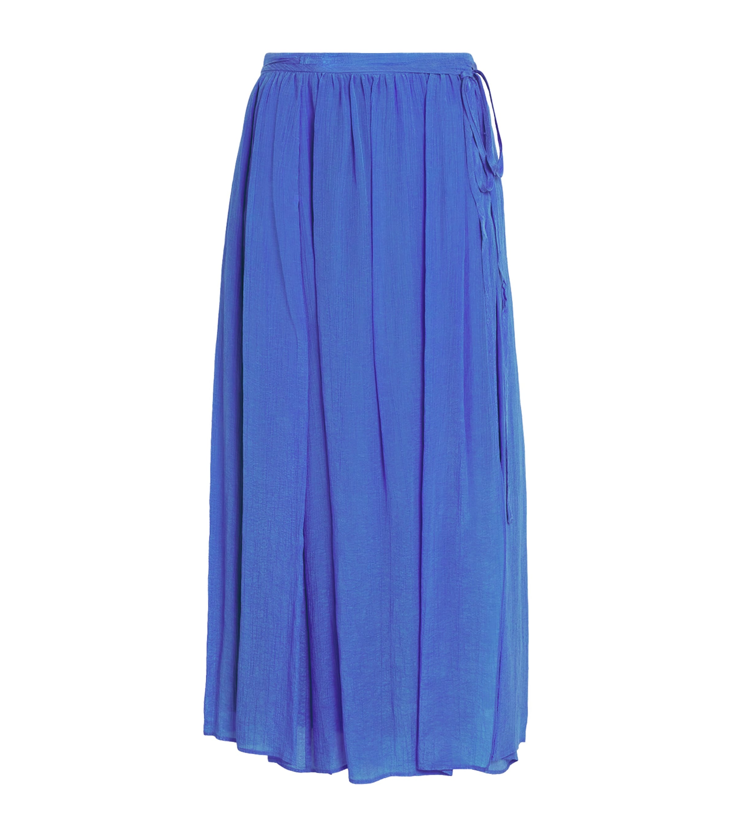 Woven Wrap Skirt INDIGO SKY Image 1