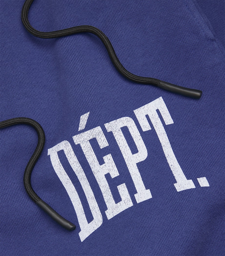 GALLERY DEPT. Mens Cotton Team Sweatpants Navy Image 5