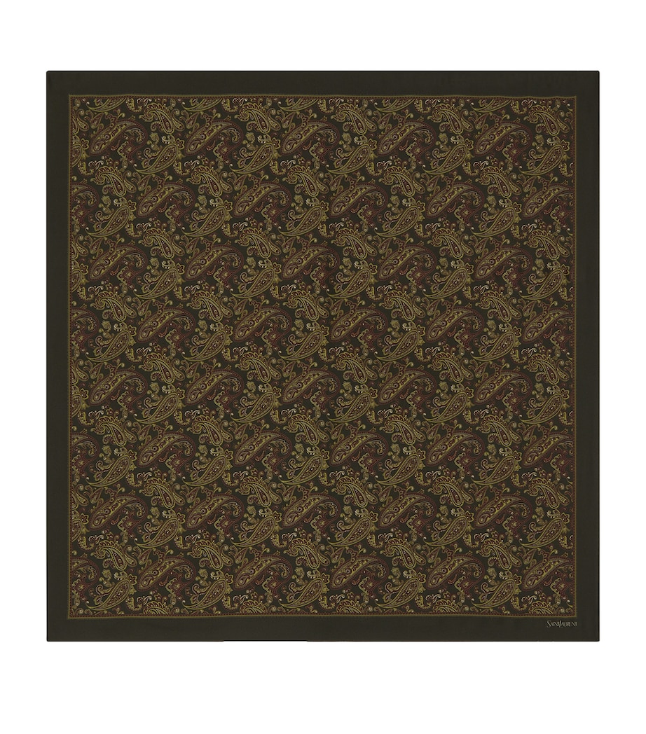 Silk Paisley Scarf 3388 Image 1