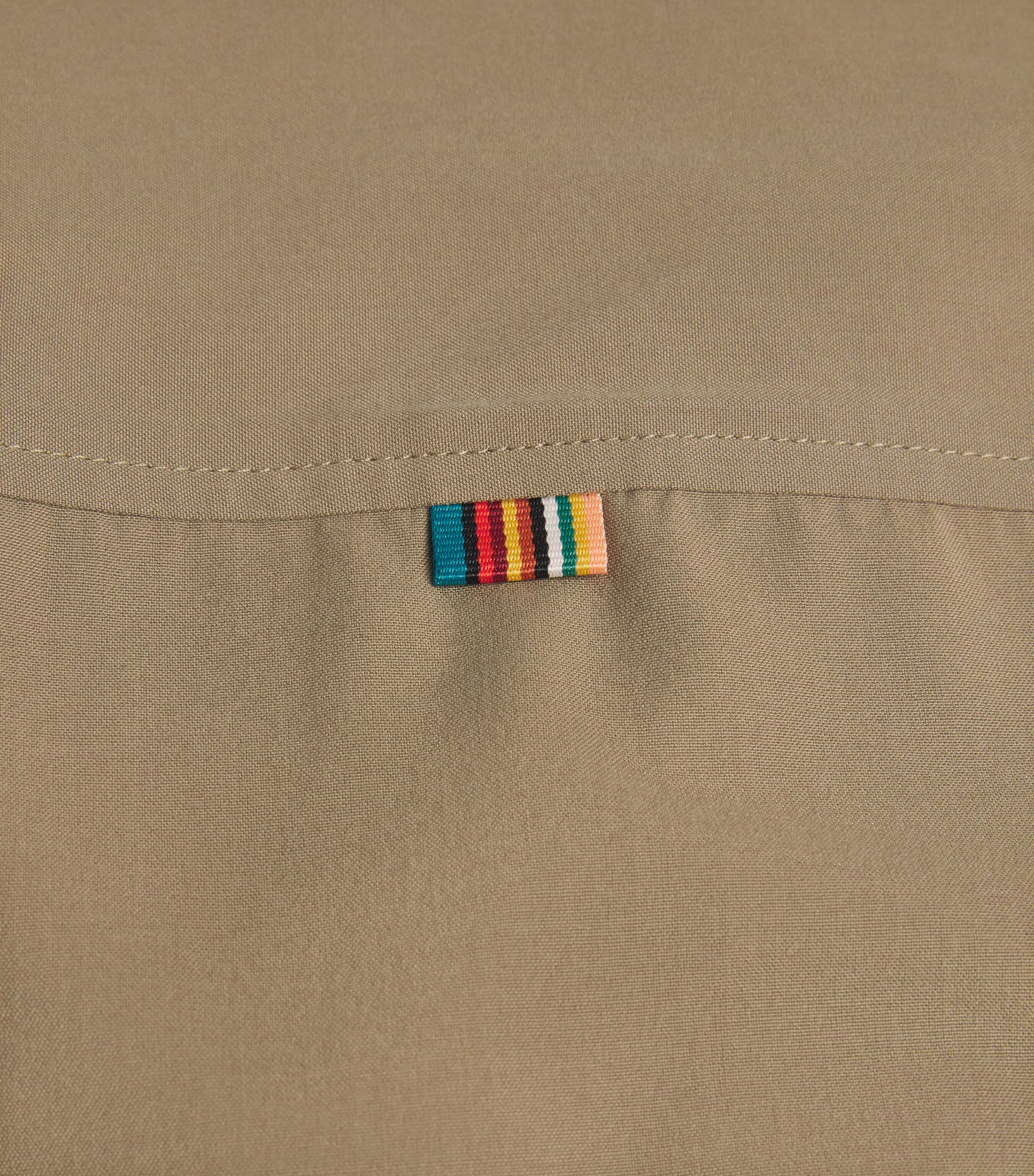 Paul Smith Mens Cotton-Blend Twin-Pocket Overshirt Image 6