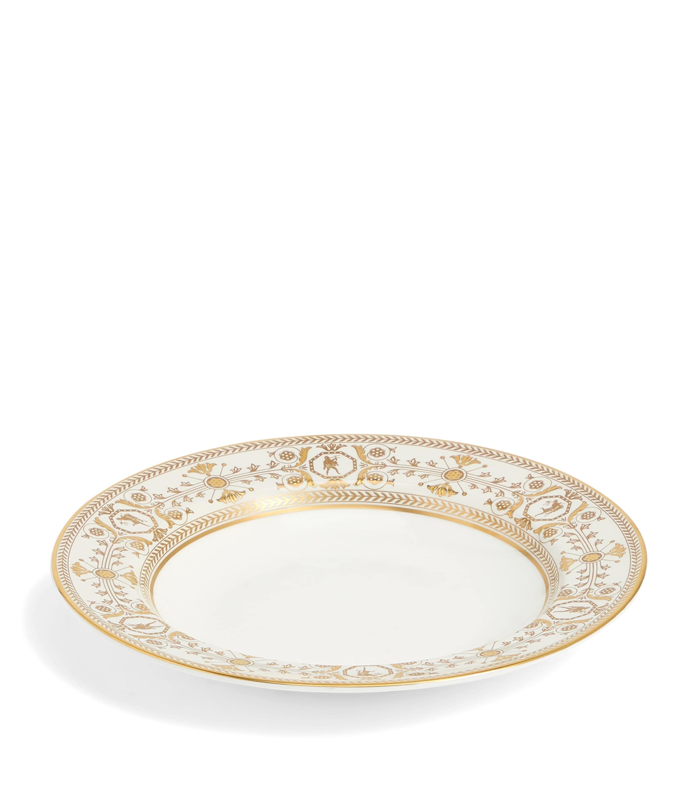 Bone China Bacchus Rim Soup Plate (23cm) PINK Image 3