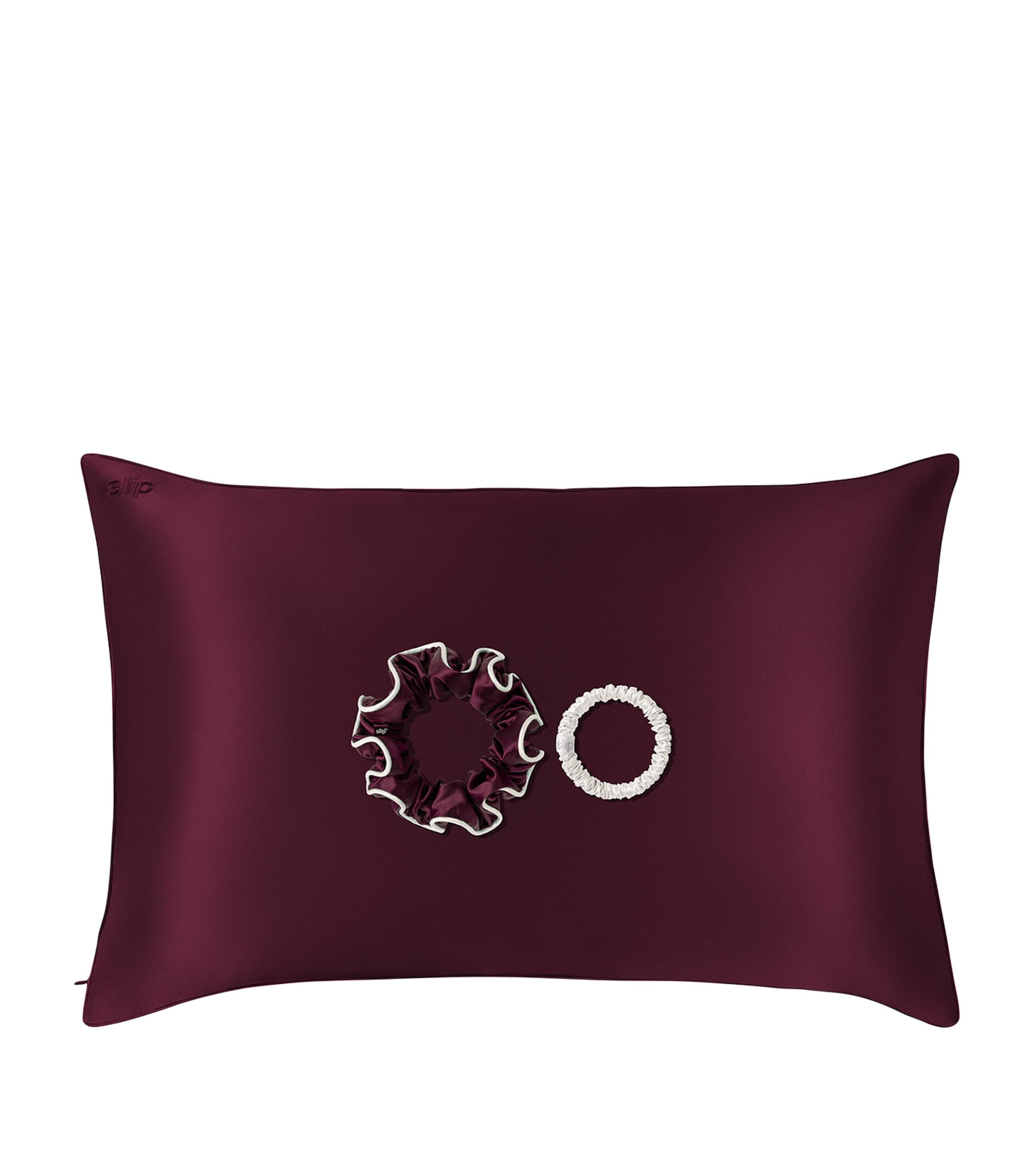 Slip Pure Silk Etta Pillowcase and Scrunchies Sleepover Set (51cm x 76cm) Etta Image 2