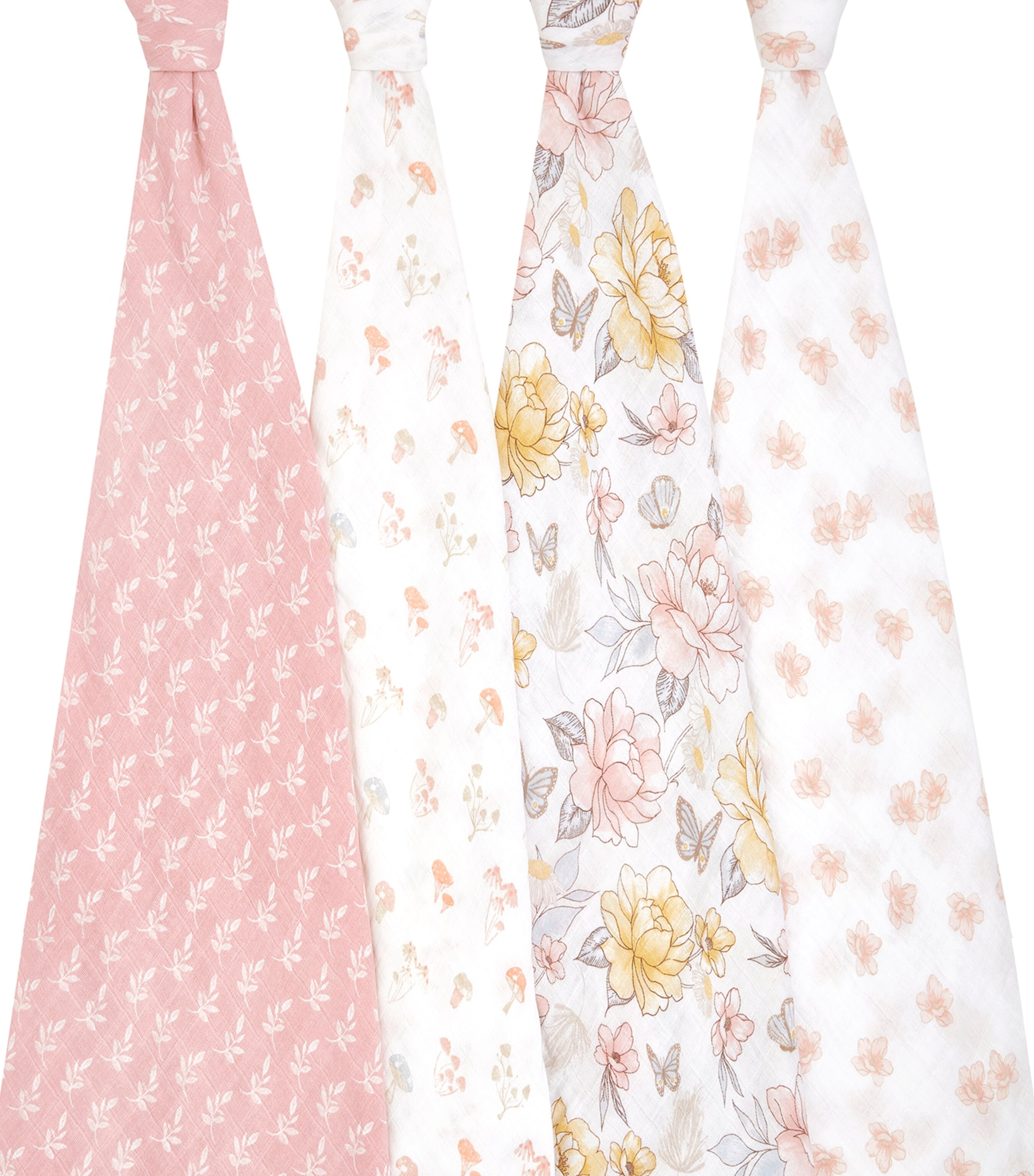 Aden + Anais 4-pack Classic Swaddling Cloths In Multi