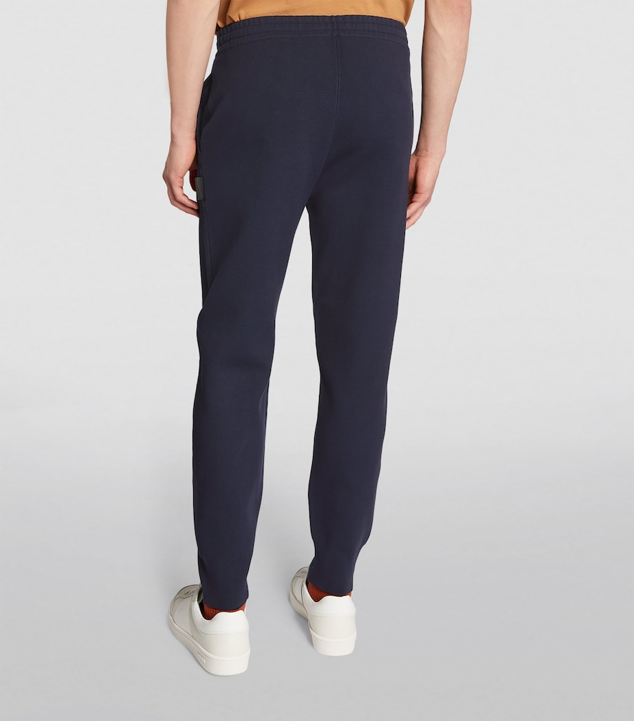 Patch-Detail Sweatpants NAVY BLUE Image 4