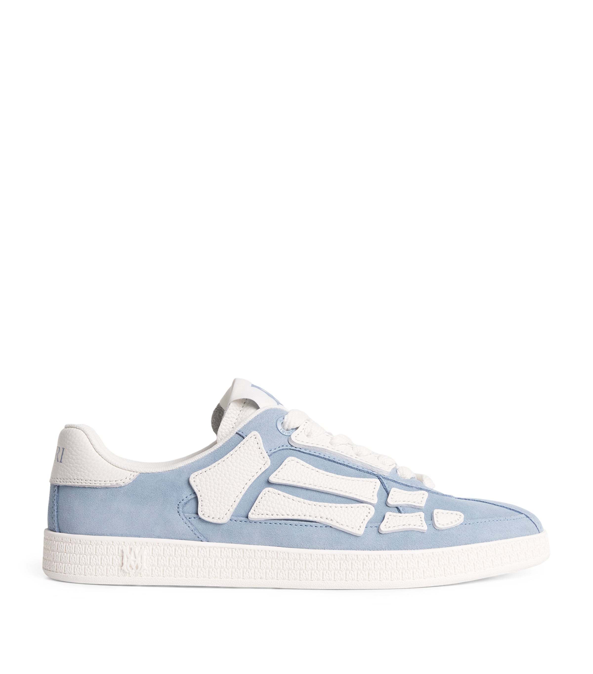 AMIRI Leather Pacific Bones Sneakers | Harrods US
