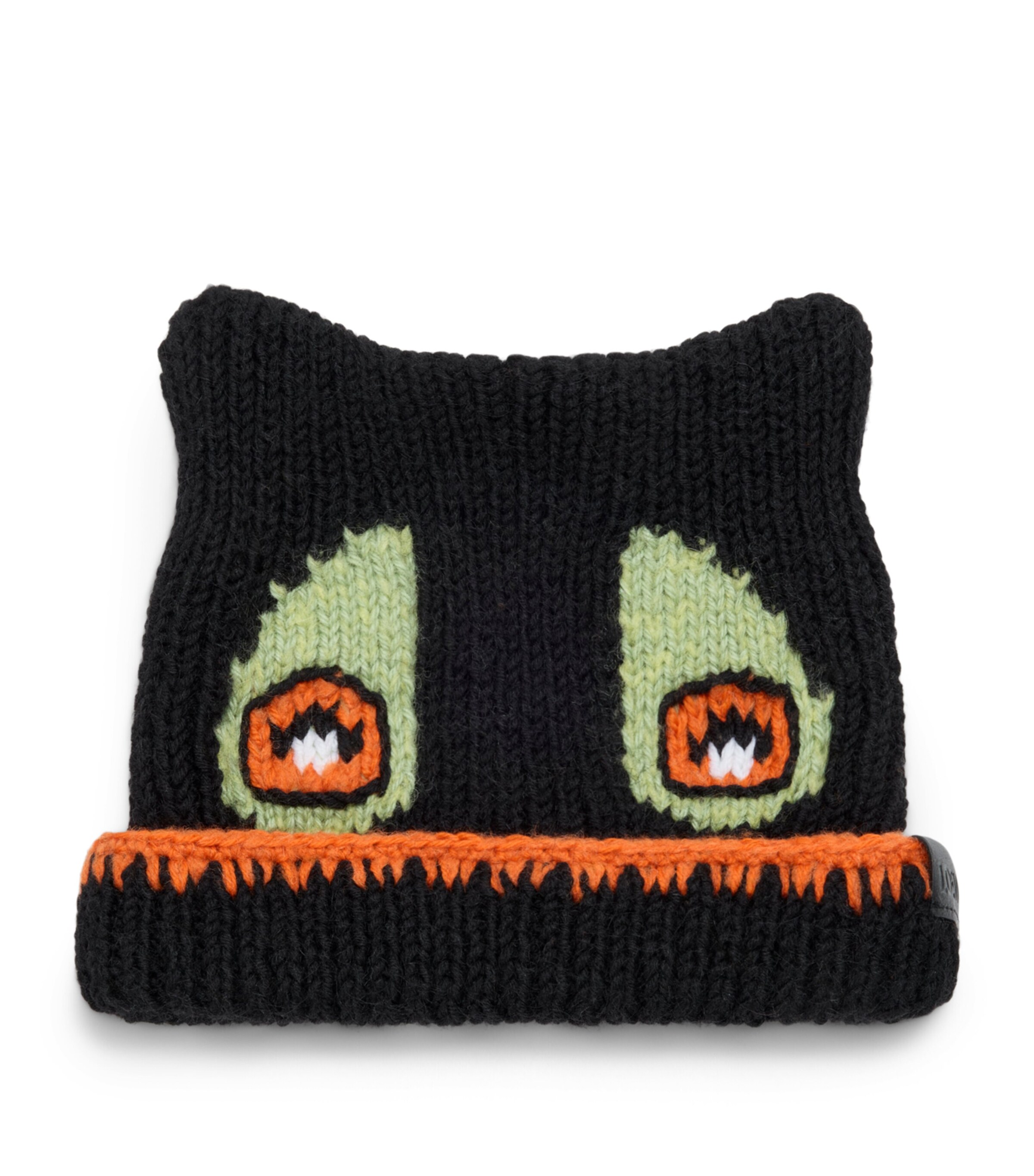 LOEWE x Louis Wain Wool-Blend Cats Beanie Black Image 1