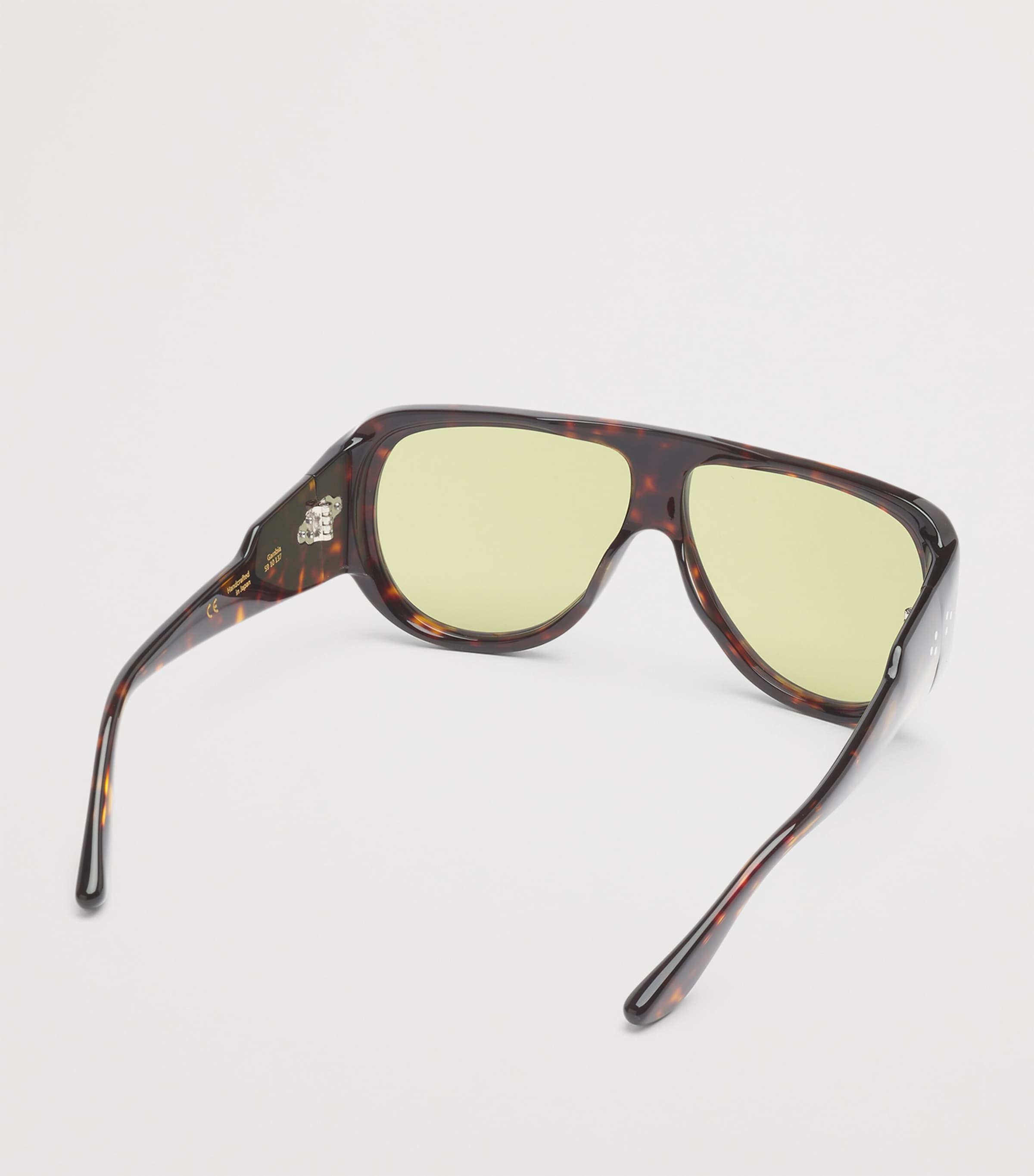 Acetate Gambia Sunglasses MYRRH/OLIVE LENS Image 3