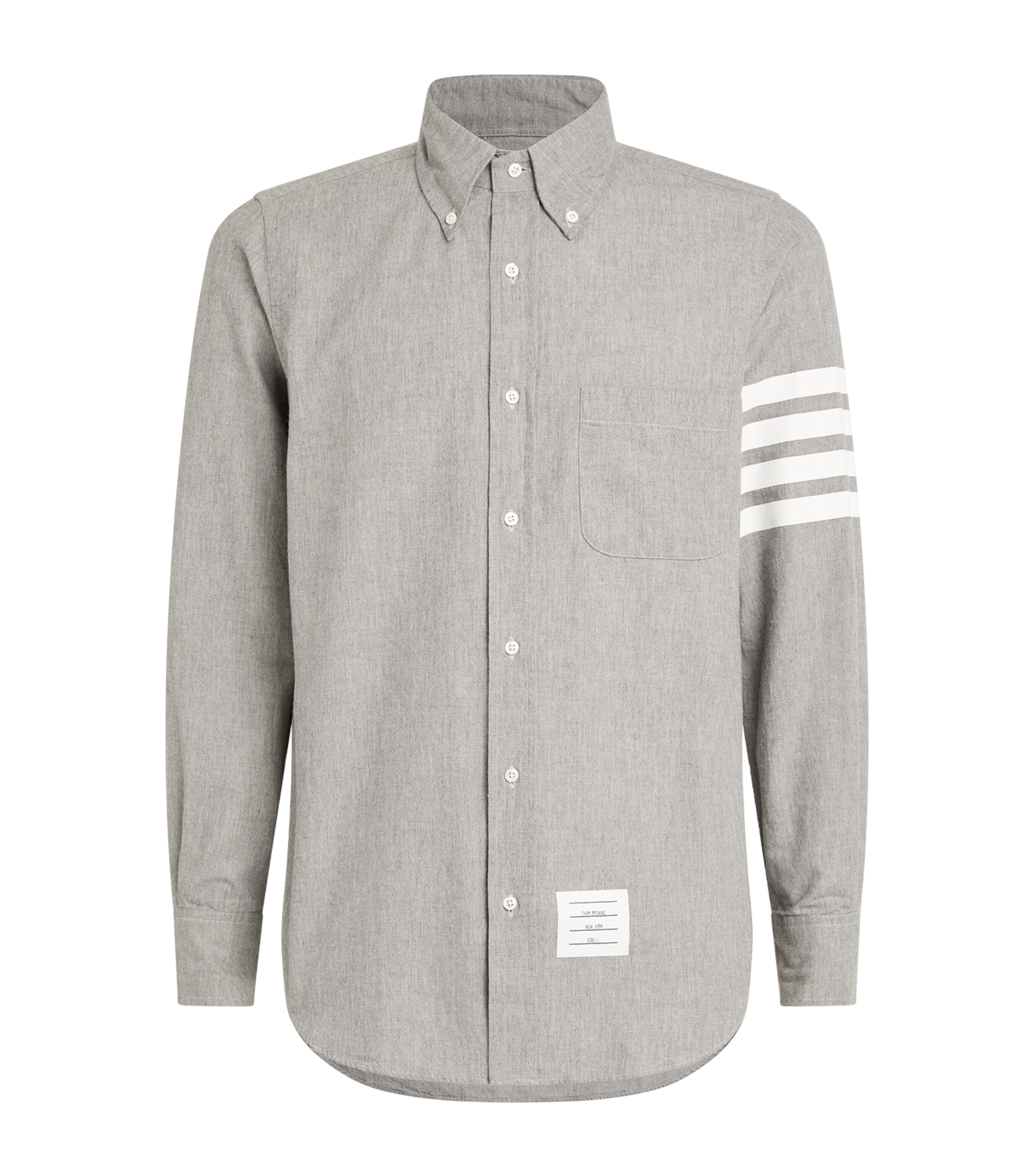 4-Bar Stripe Shirt MED GREY Image 1