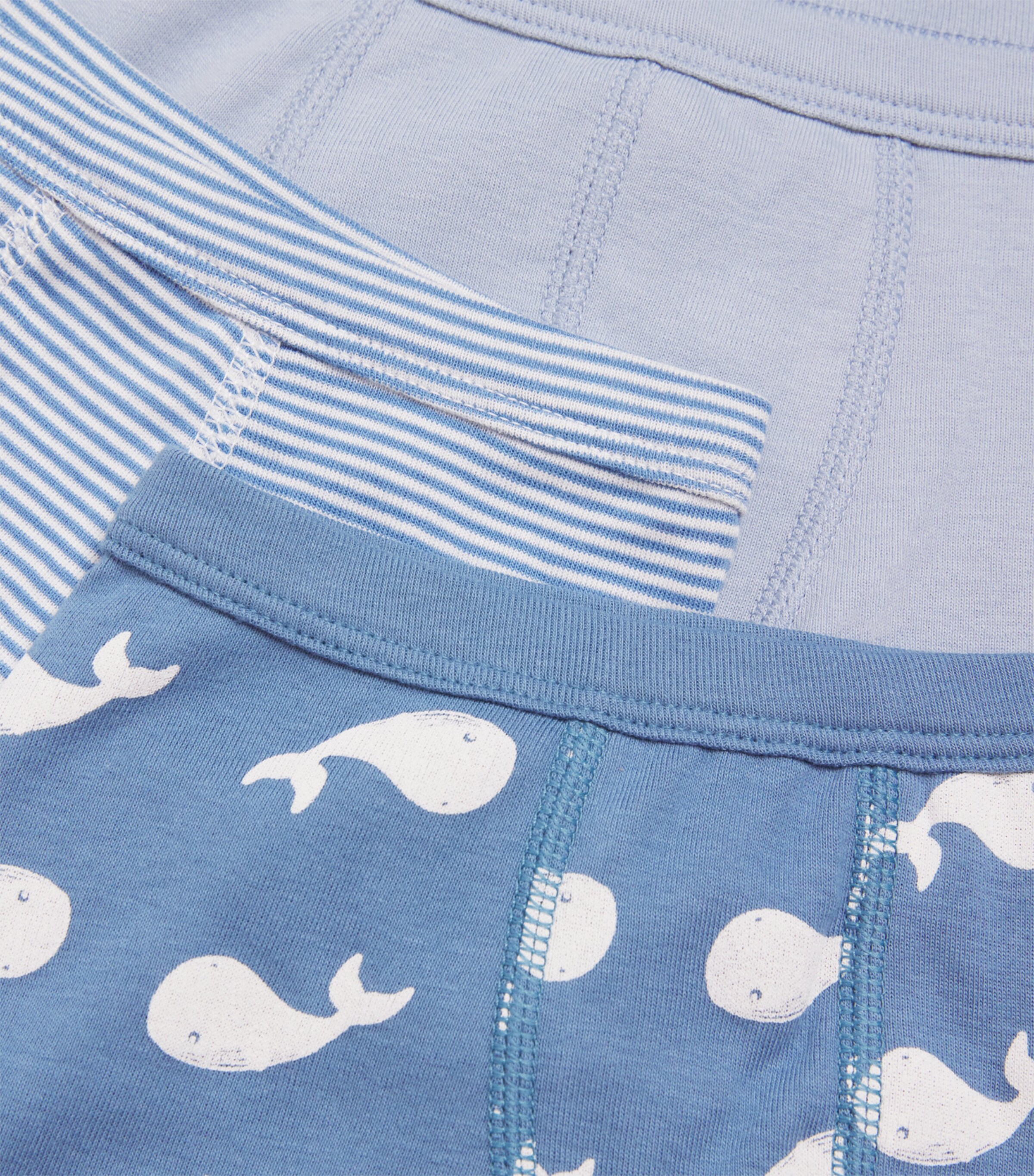 Petit Bateau Pack of 3 Cotton Boxer Briefs (2-12 Years) Image 3