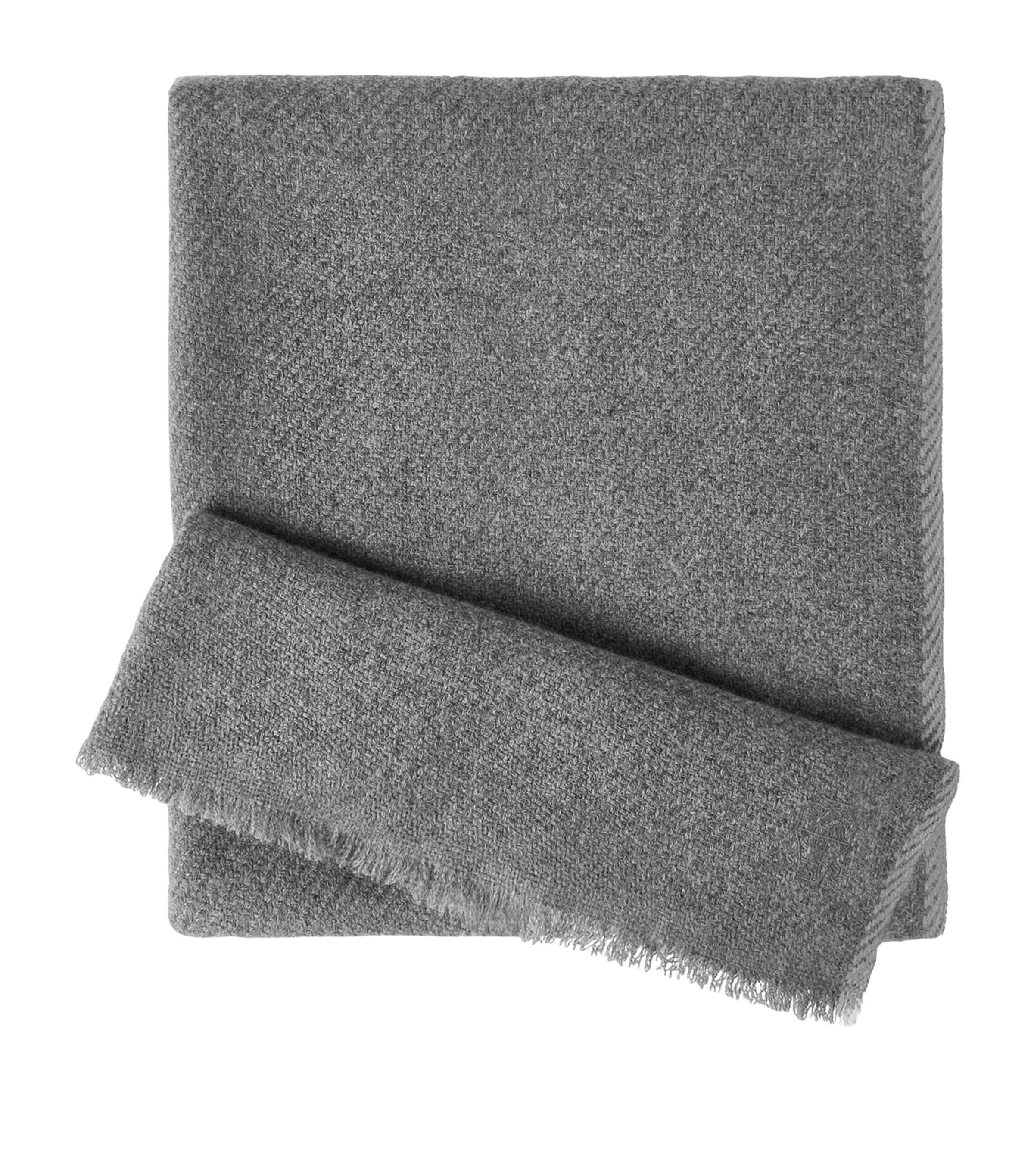 Brunello Cucinelli Mens Cashmere Scarf Image 1