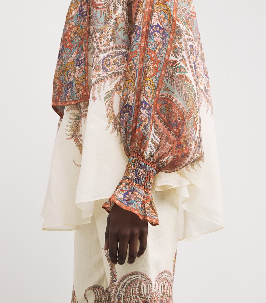 Ramie Paisley Rhiannon Blouse CMP CREAM PAISLEY Image 6