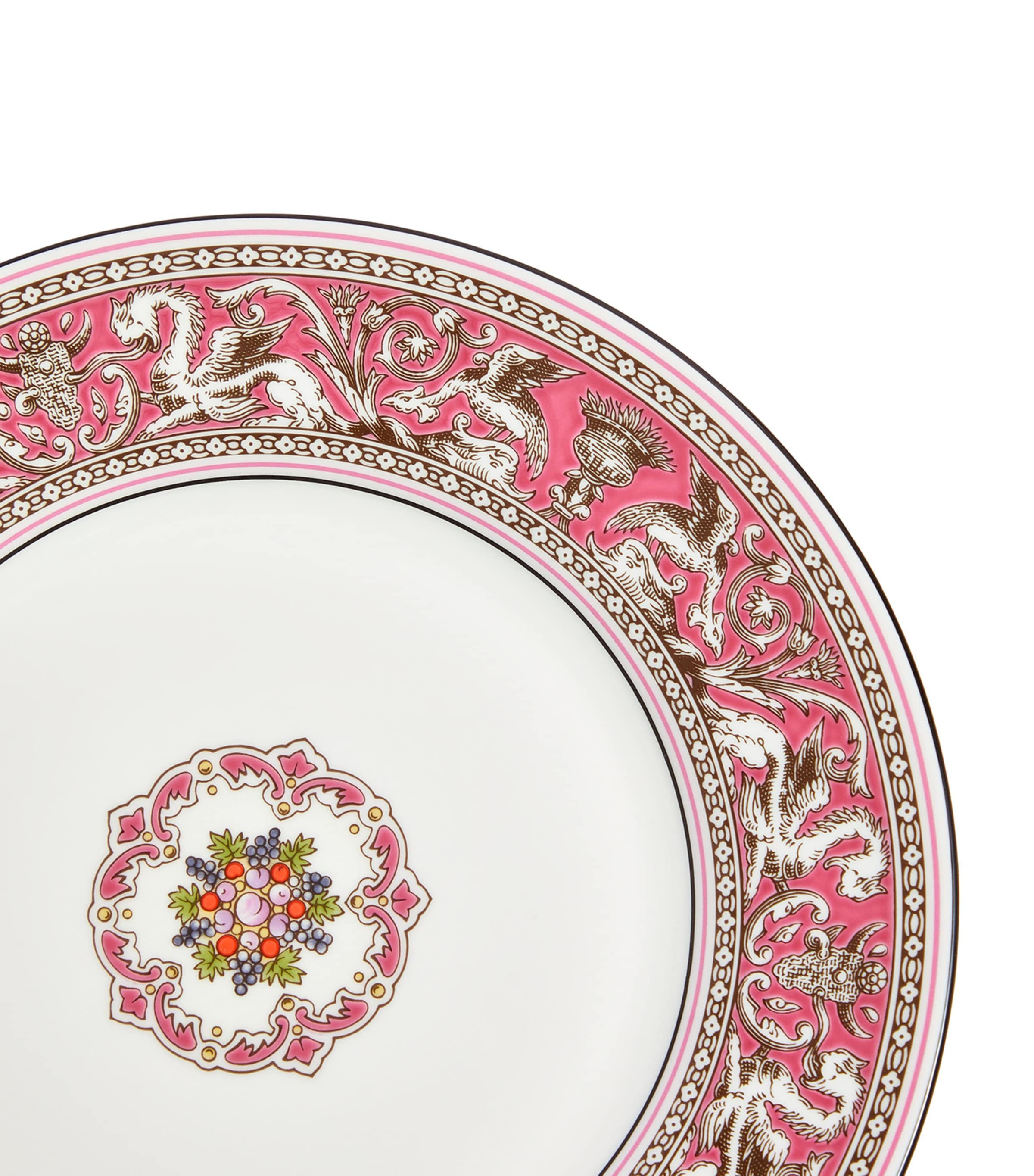 Florentine Fuchsia Plate (20.5cm) PINK Image 3