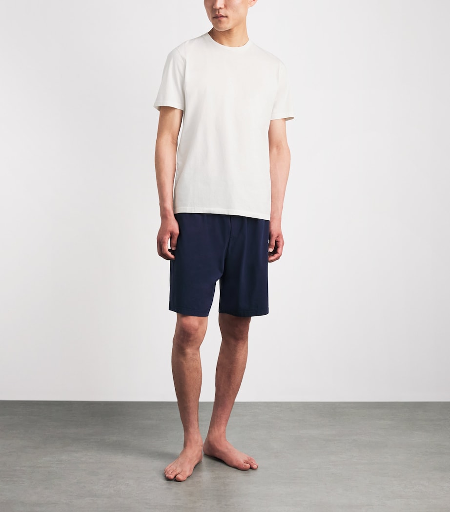 Harrods Mens Cotton T-Shirt White Image 2