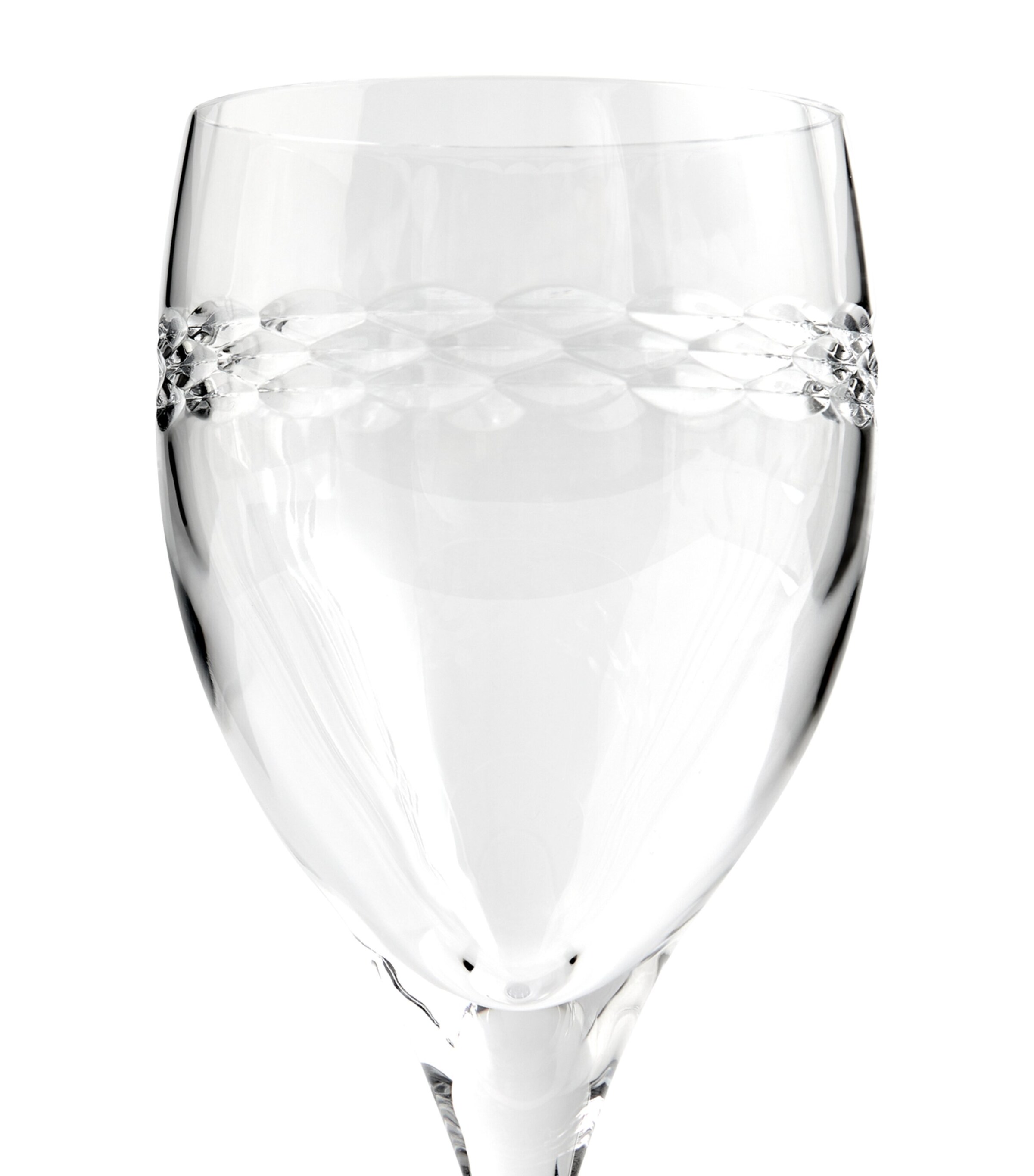 Set of 2 Crystal Neo Wine Glasses (280ml) CLEAR Image 3