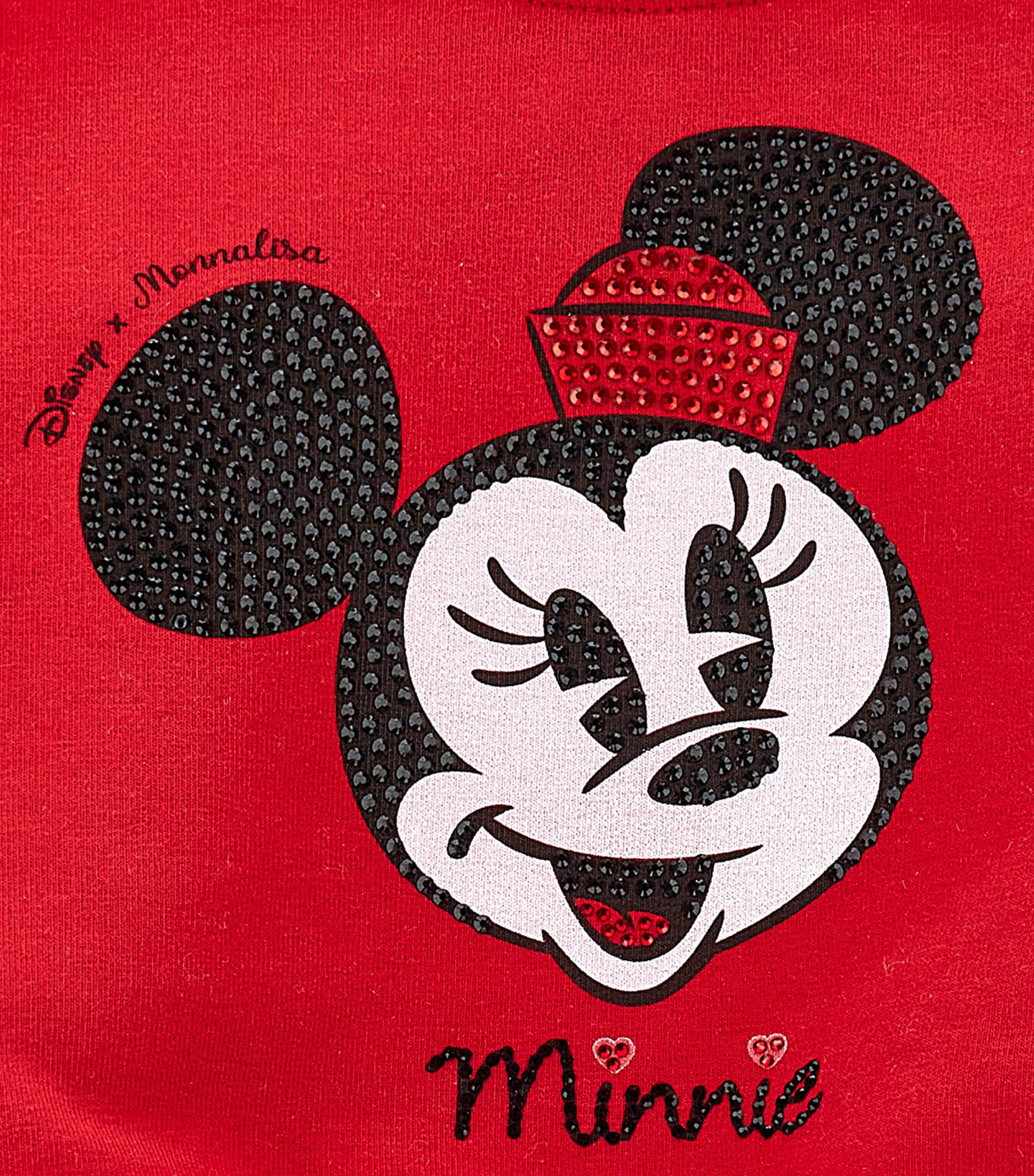 Stretch-Cotton Minnie Mouse Sweatshirt (6-36 Months) RUBINO Image 4