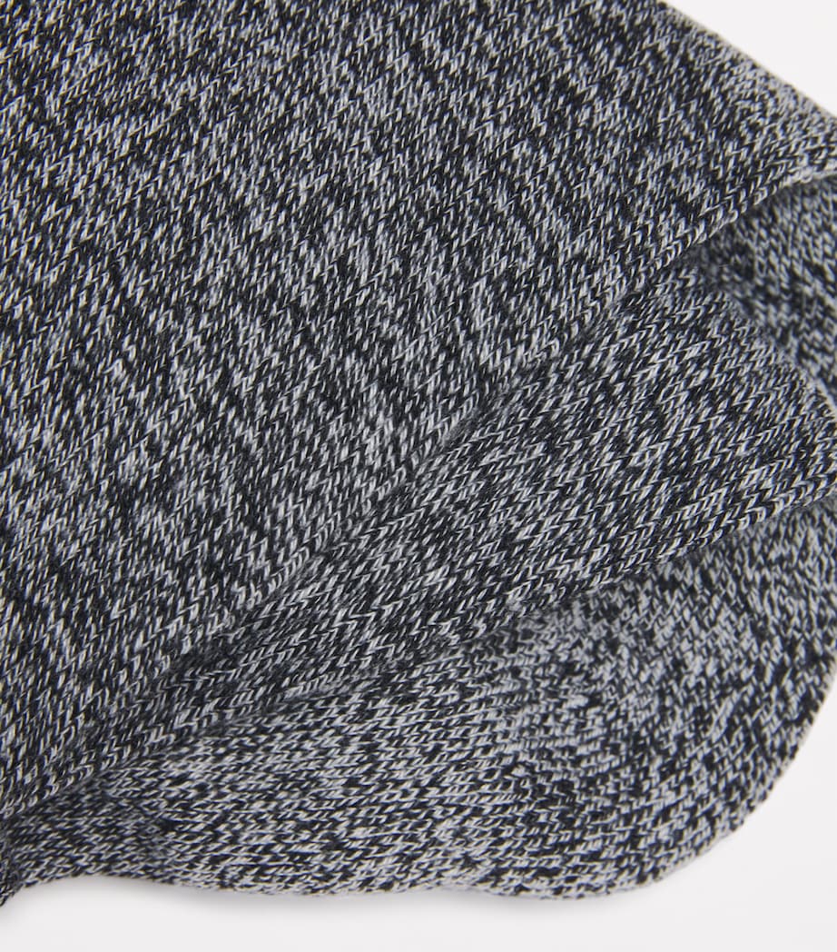 VUORI Mens V1 Crew Performance Socks Heather Grey Image 2