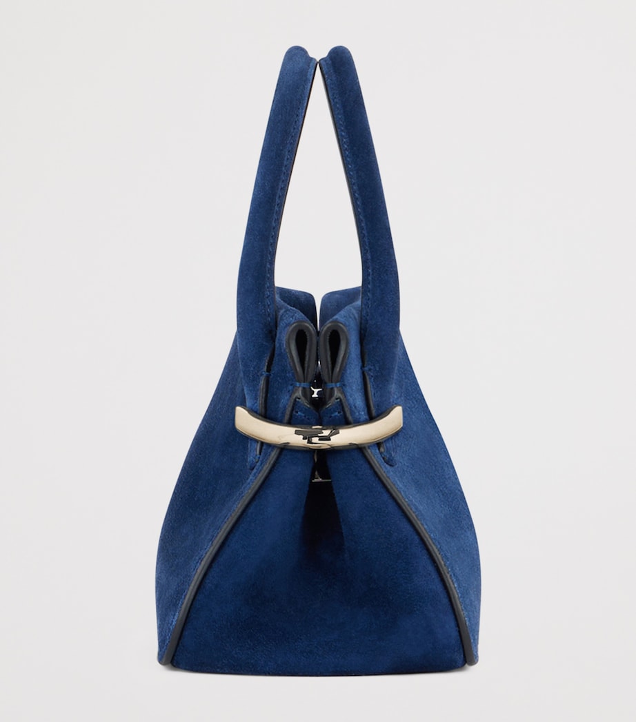 Givenchy Mini Suede Pinch Top-Handle Bag Image 2