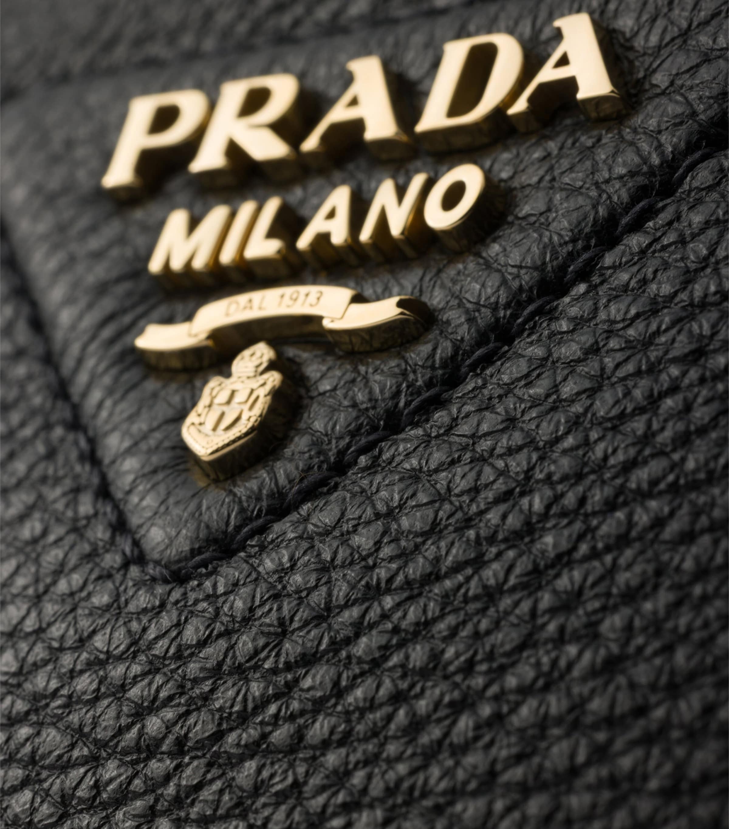 Prada Womens Large Calfskin Tote Bag Image 7