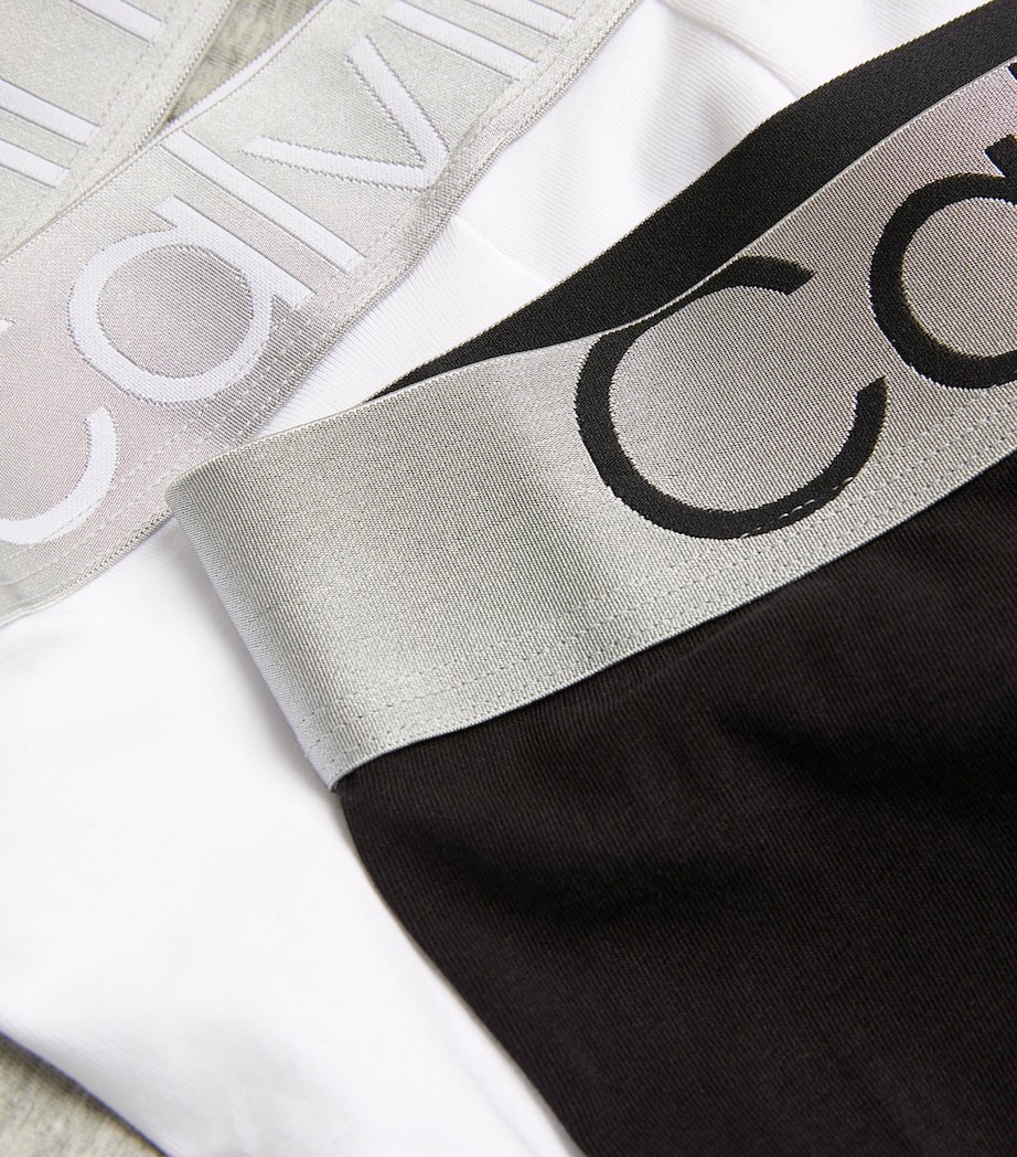 Reconsidered Steel Trunks (Pack of 3) BLACK/WHITE/HEATHER Image 5