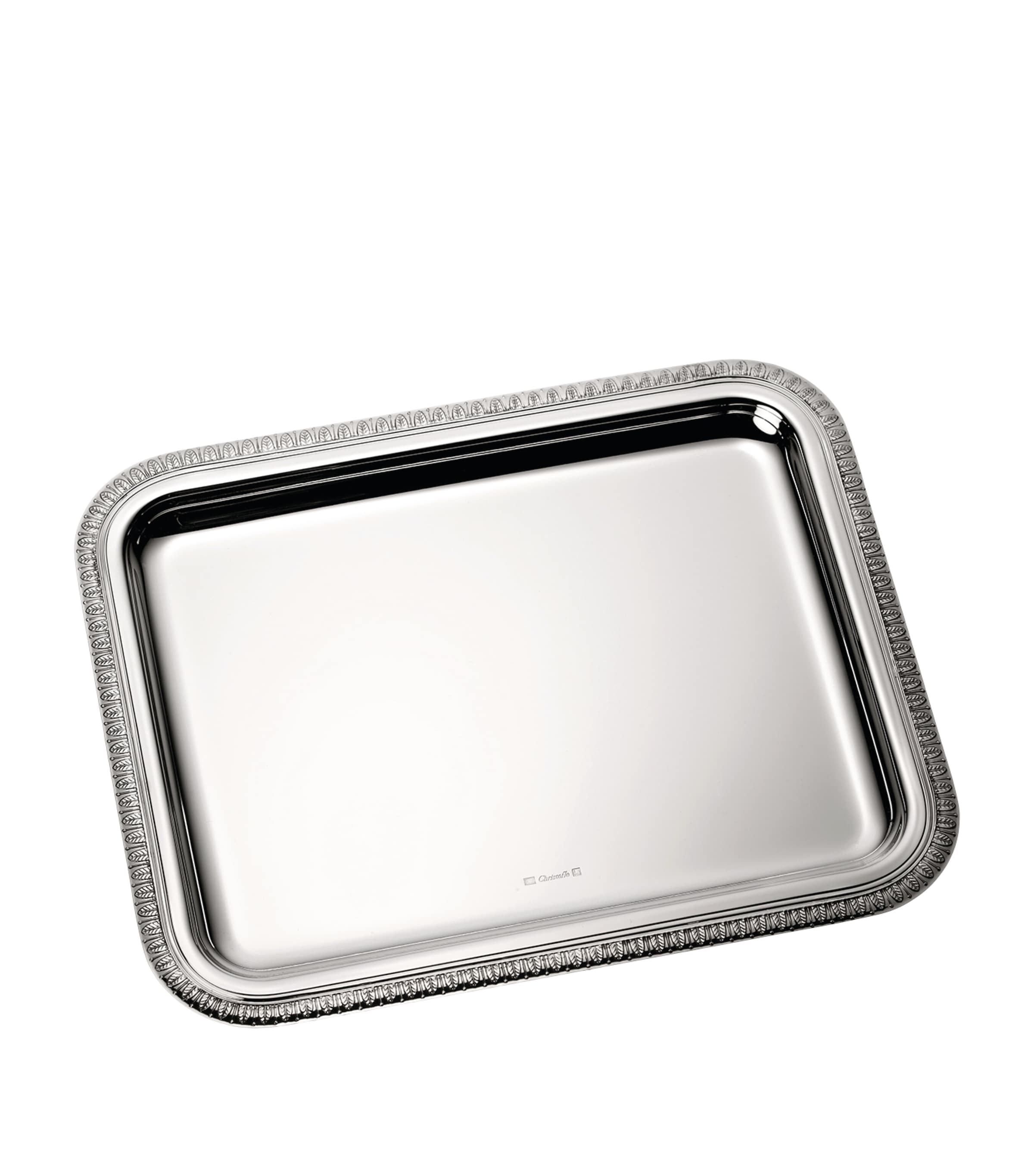 CHRISTOFLE SILVER-PLATED MALMAISON TRAY 