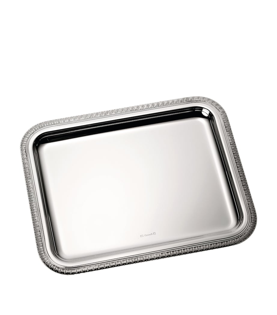 Silver-Plated Malmaison Tray (20cm x 16cm) SILVER Image 1