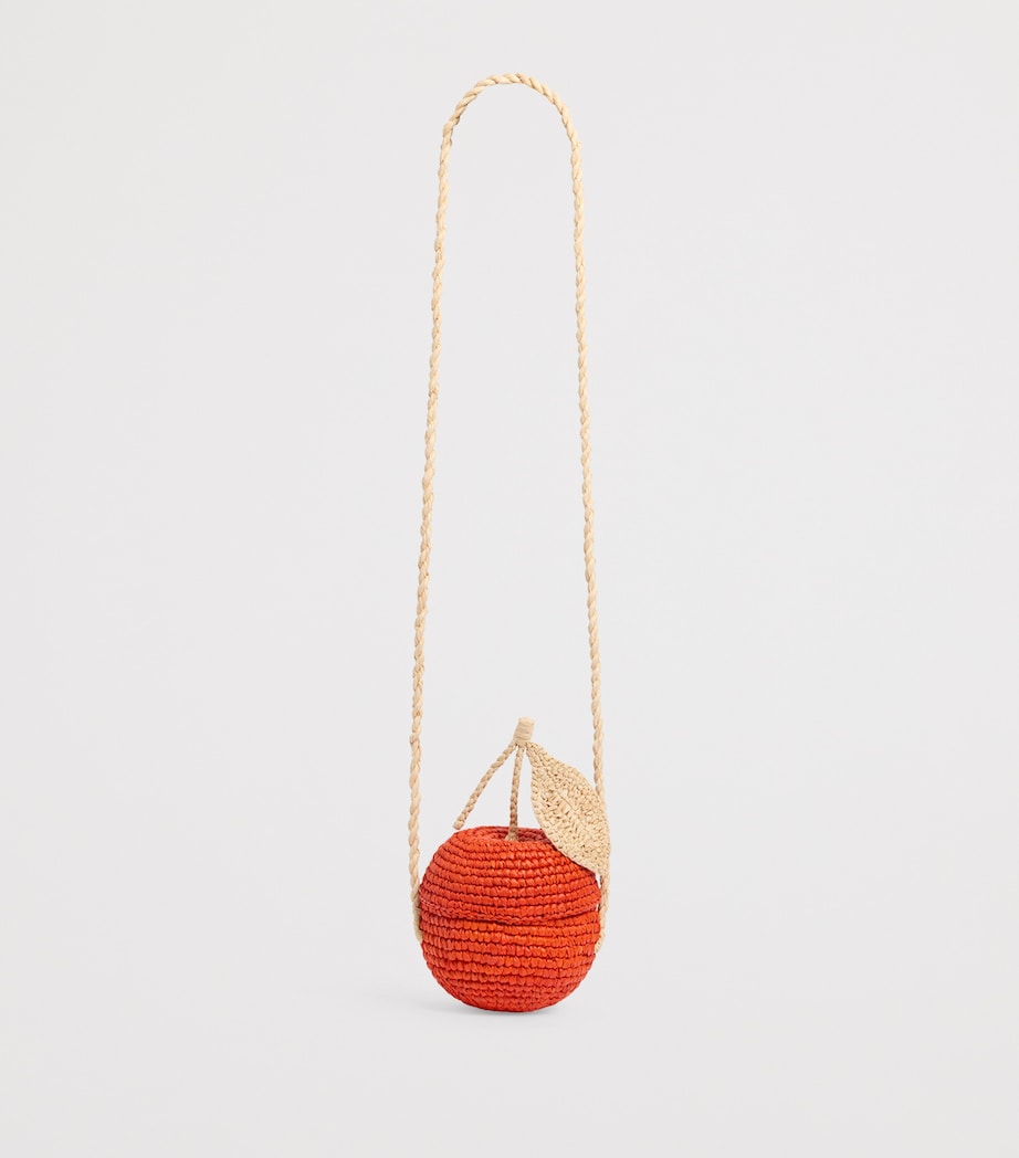 Bonpoint Raffia Orange Cross-Body Bag Coquelicot Image 2