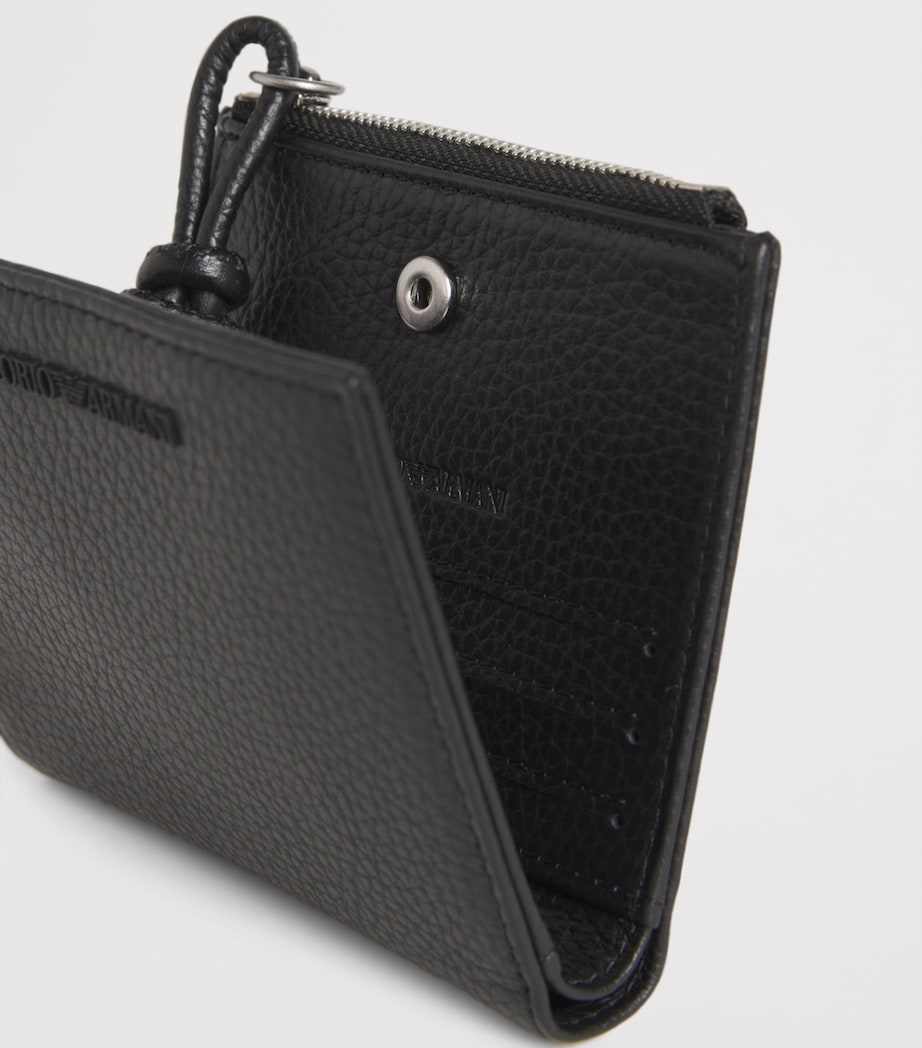 Leather Logo Bifold Wallet 80001 Image 4