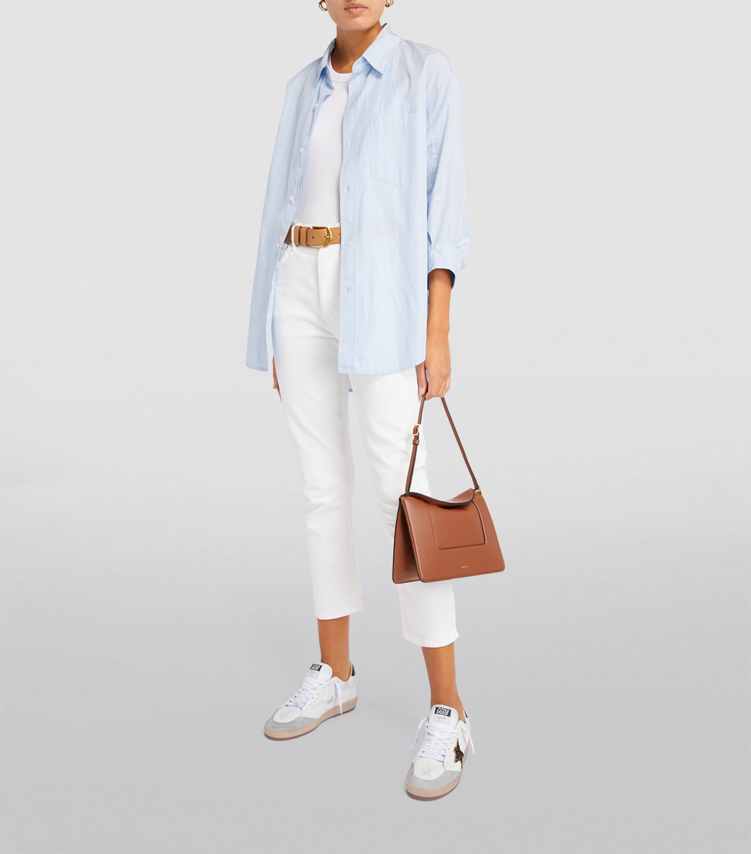 Leather Ball Star Sneakers WHITE/OTH Image 4